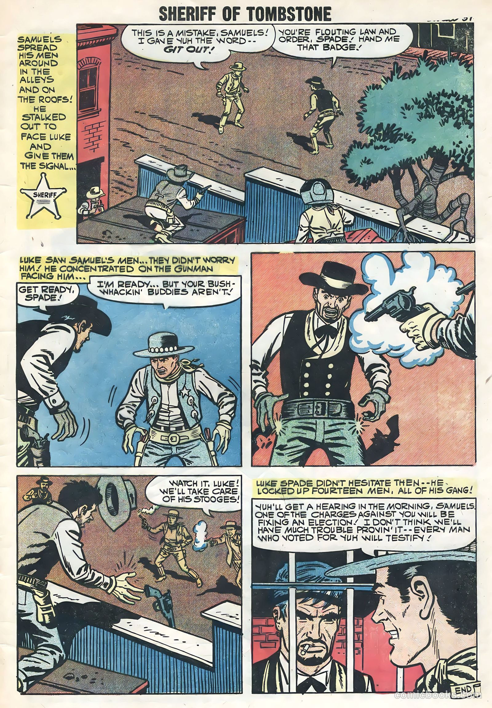 Sheriff of Tombstone #3 — page 32 of 35