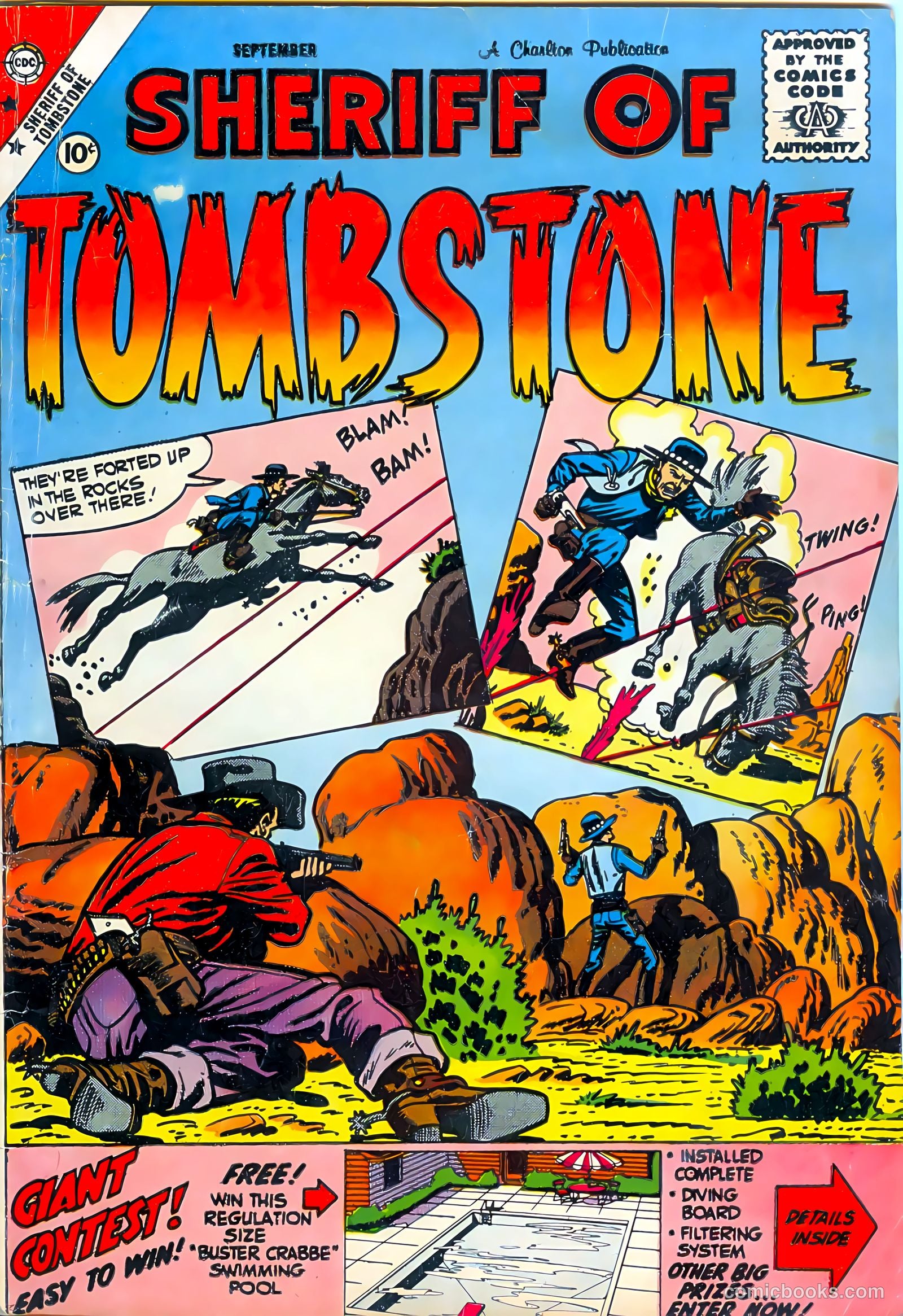 Sheriff of Tombstone #5 — page 1 of 36