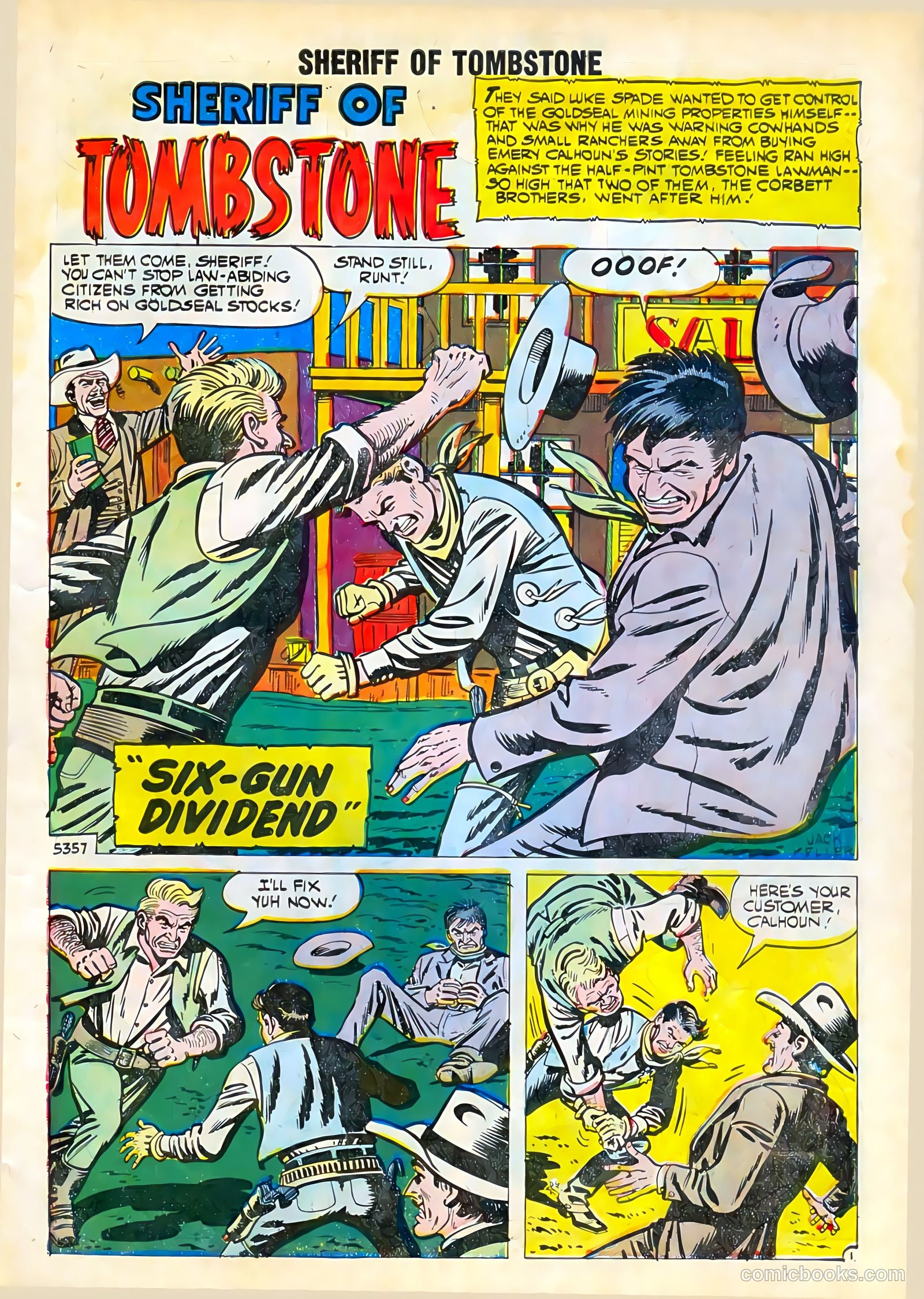 Sheriff of Tombstone #5 — page 3 of 36
