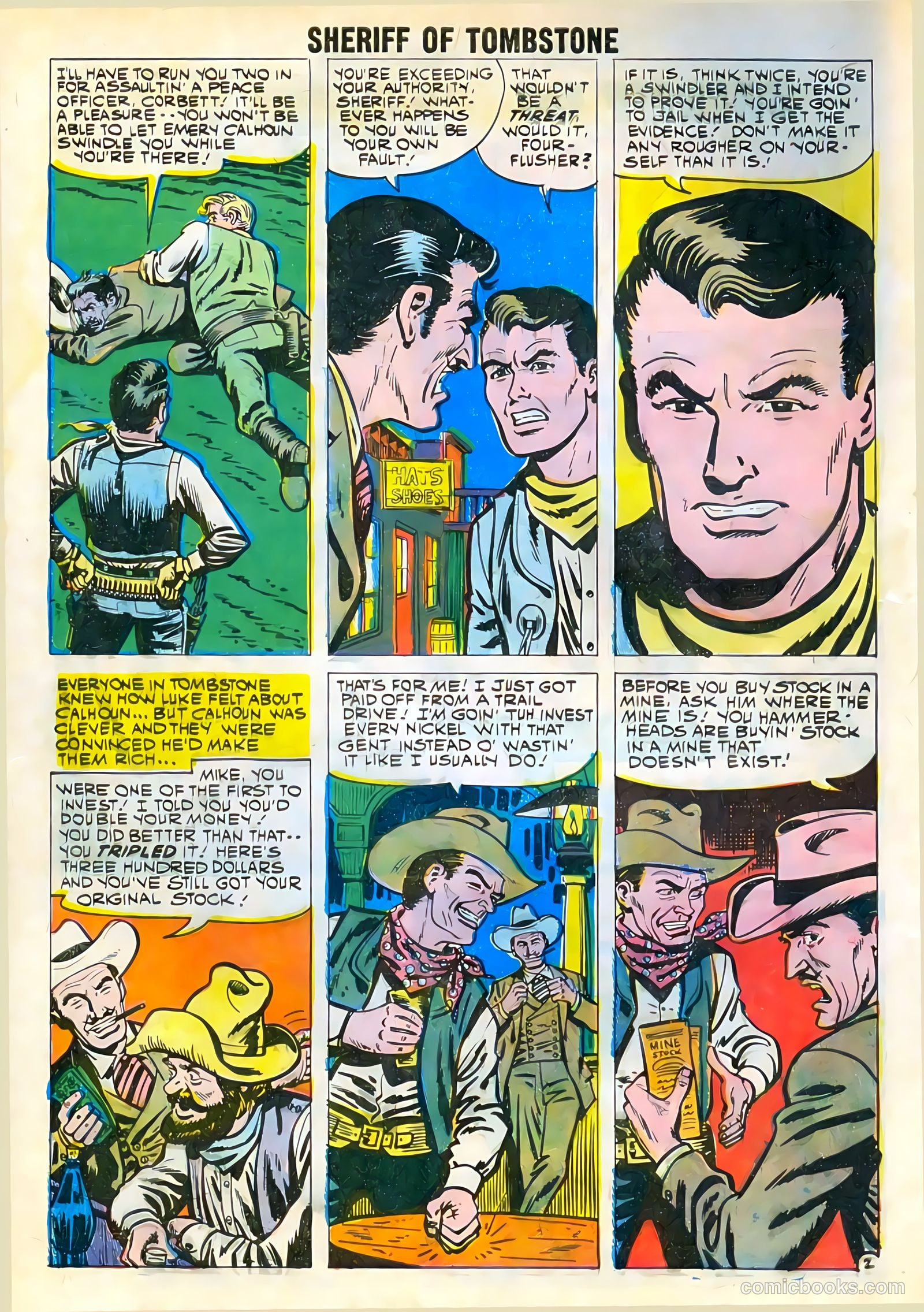 Sheriff of Tombstone #5 — page 4 of 36
