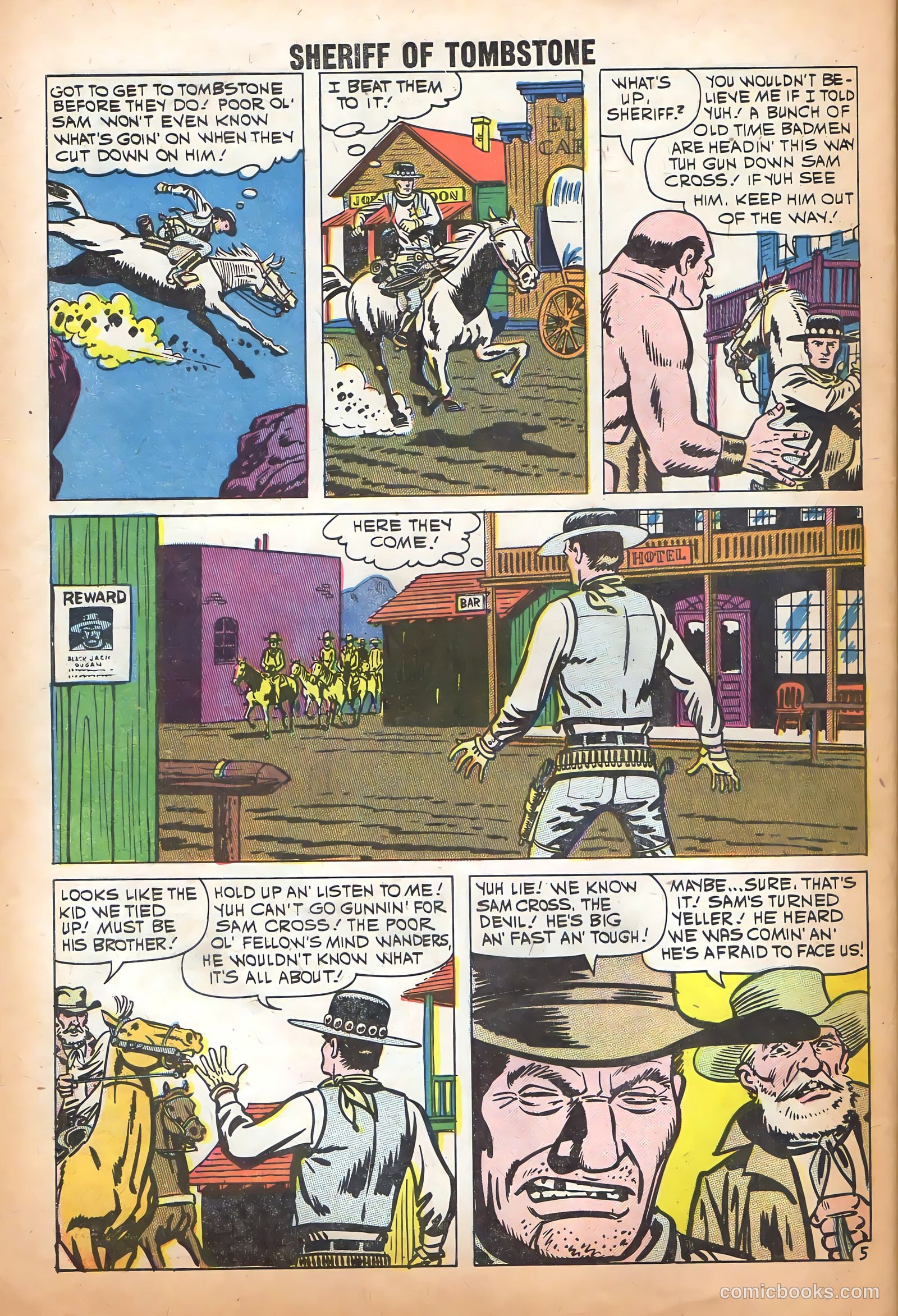 Sheriff of Tombstone #9 — page 32 of 36