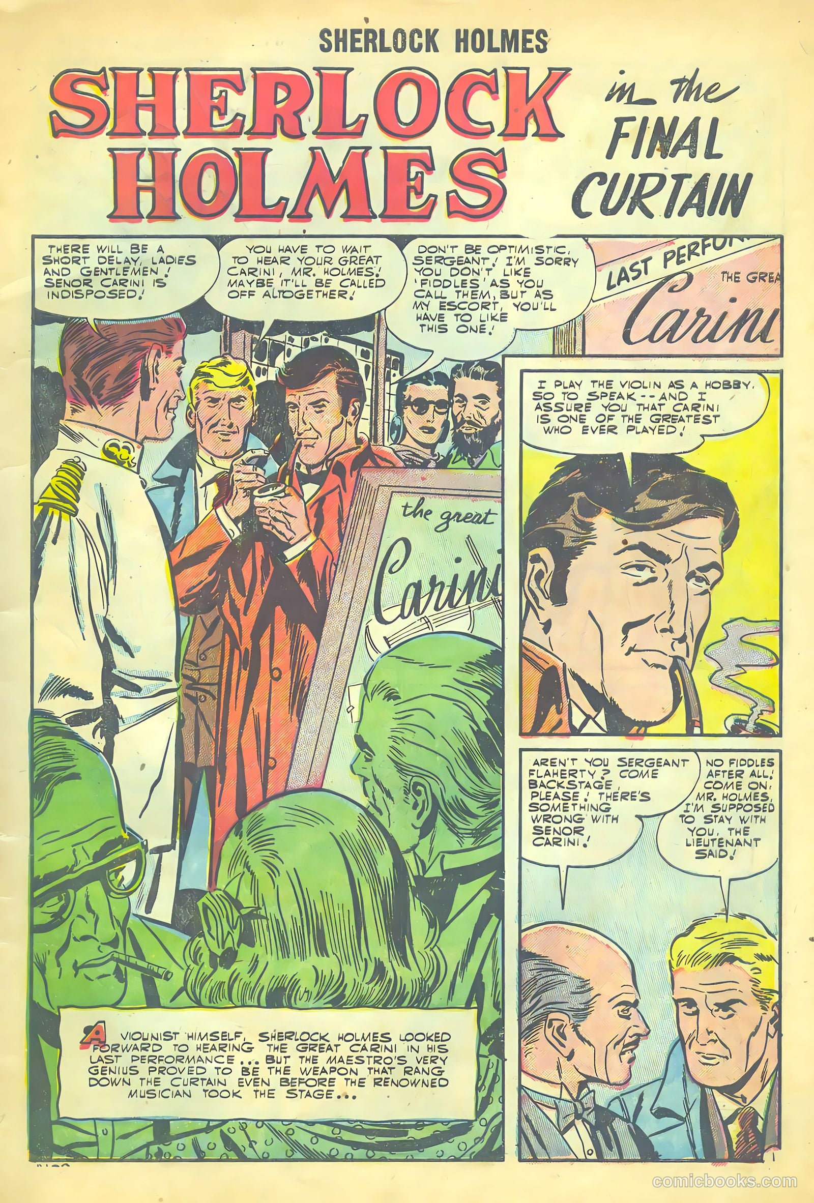 Sherlock Holmes #1 — page 3 of 36