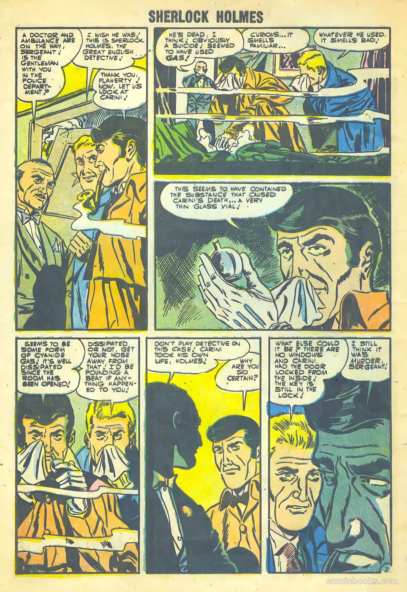 Sherlock Holmes #1 — page 4 of 36