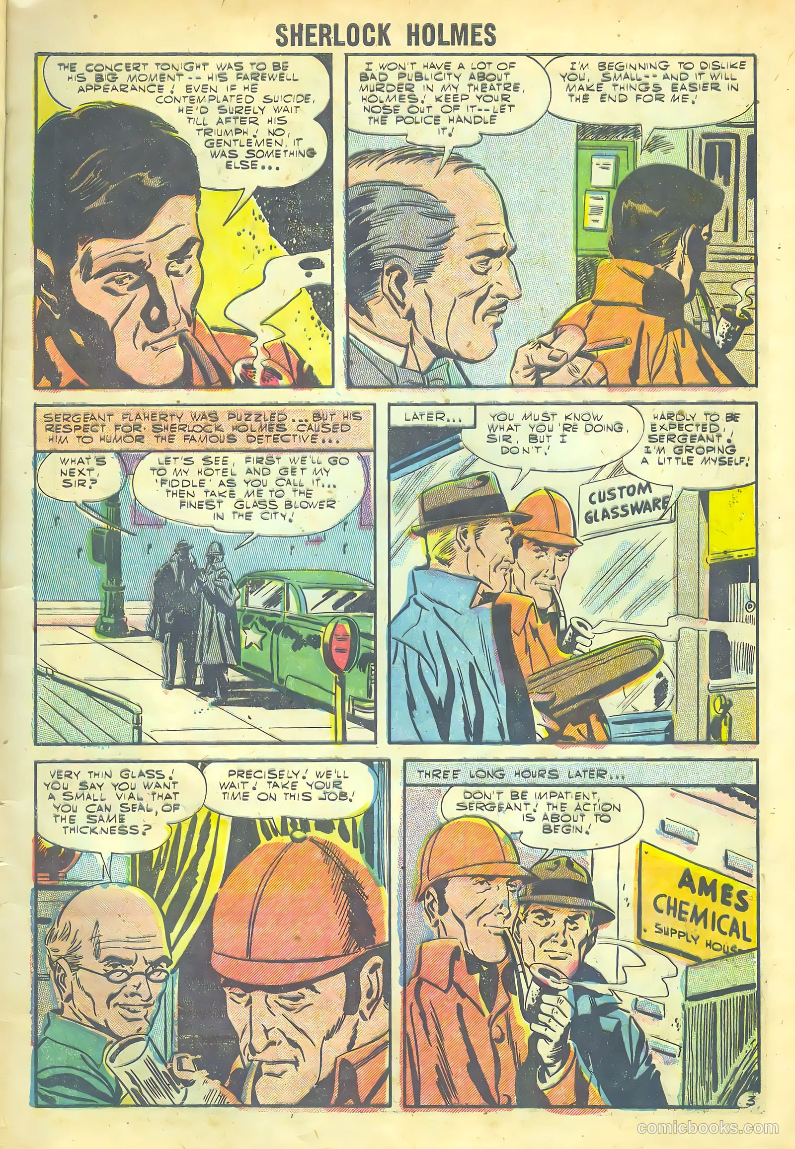 Sherlock Holmes #1 — page 5 of 36