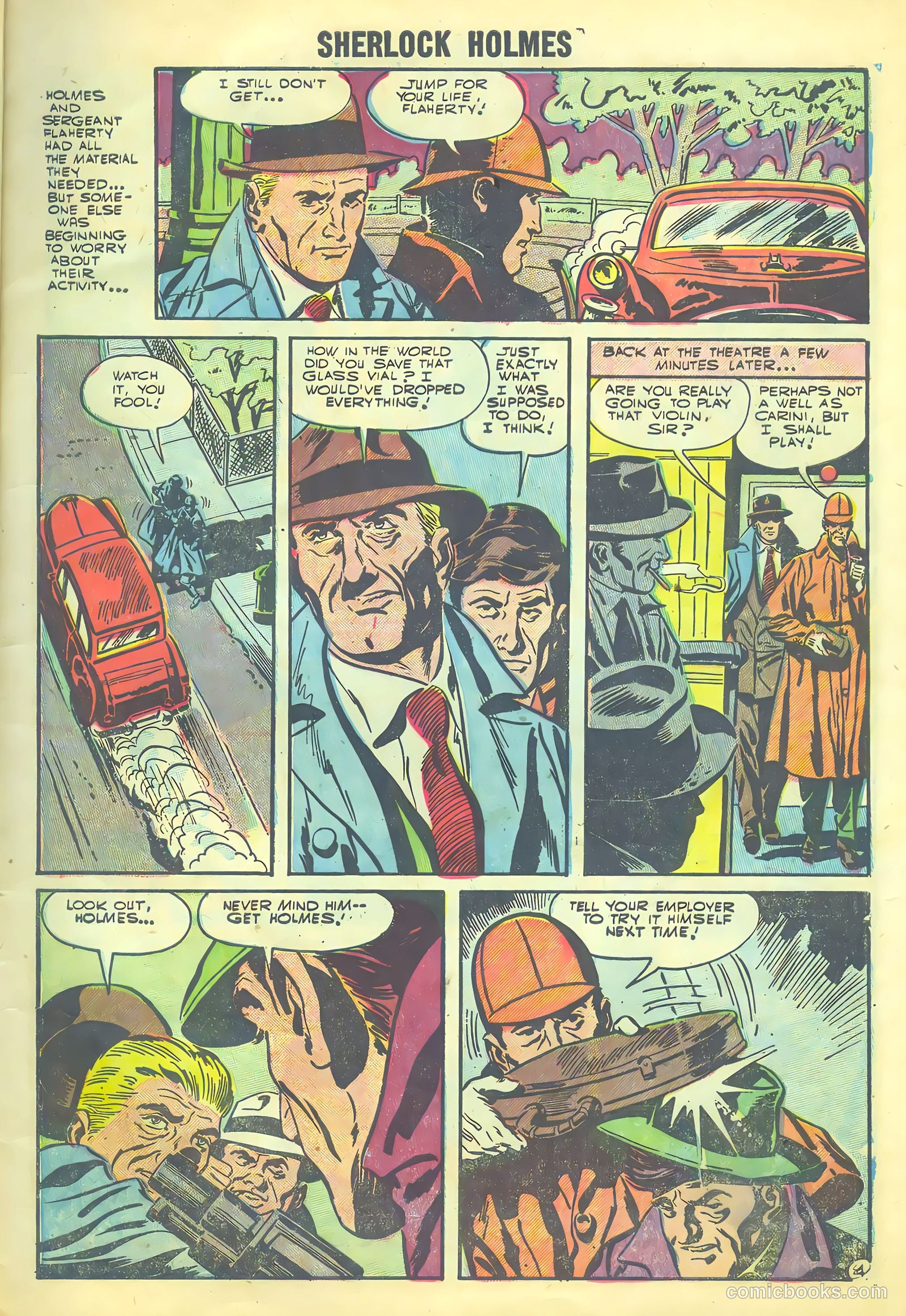 Sherlock Holmes #1 — page 7 of 36