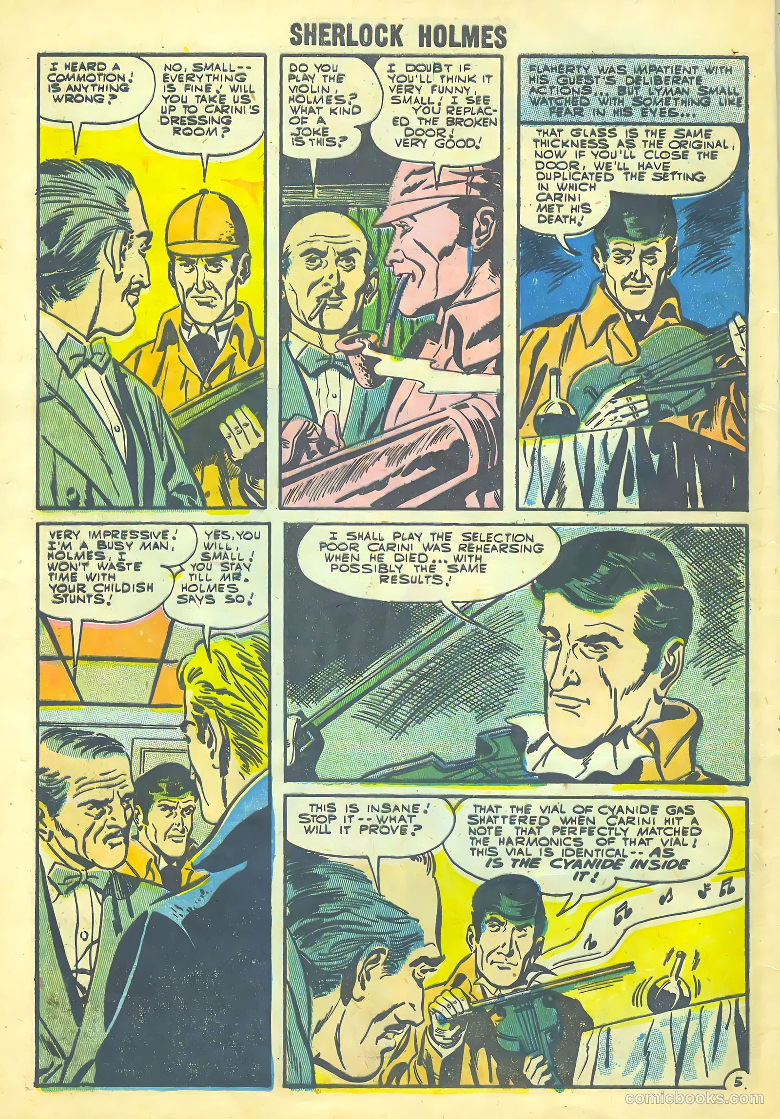 Sherlock Holmes #1 — page 8 of 36