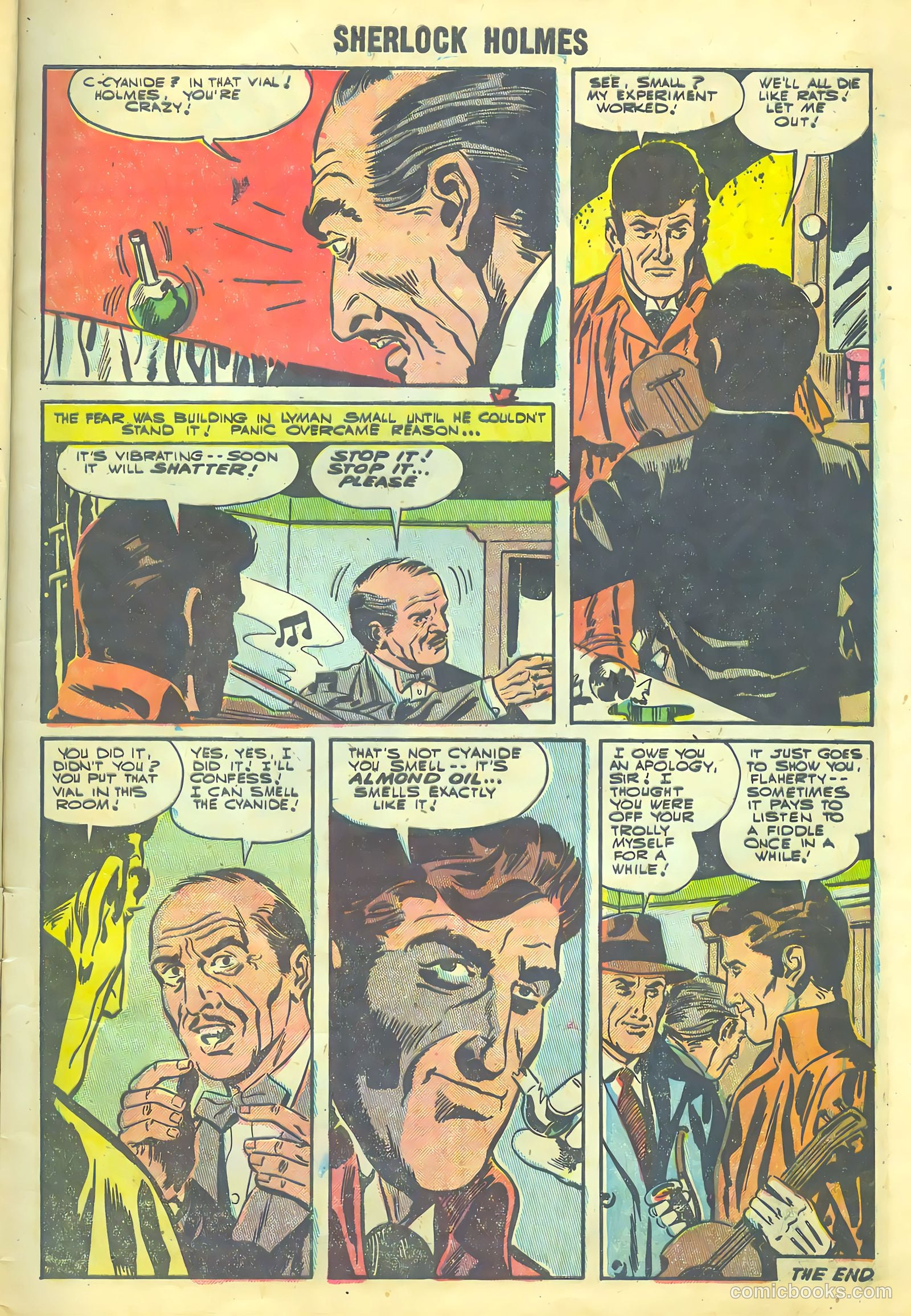 Sherlock Holmes #1 — page 9 of 36