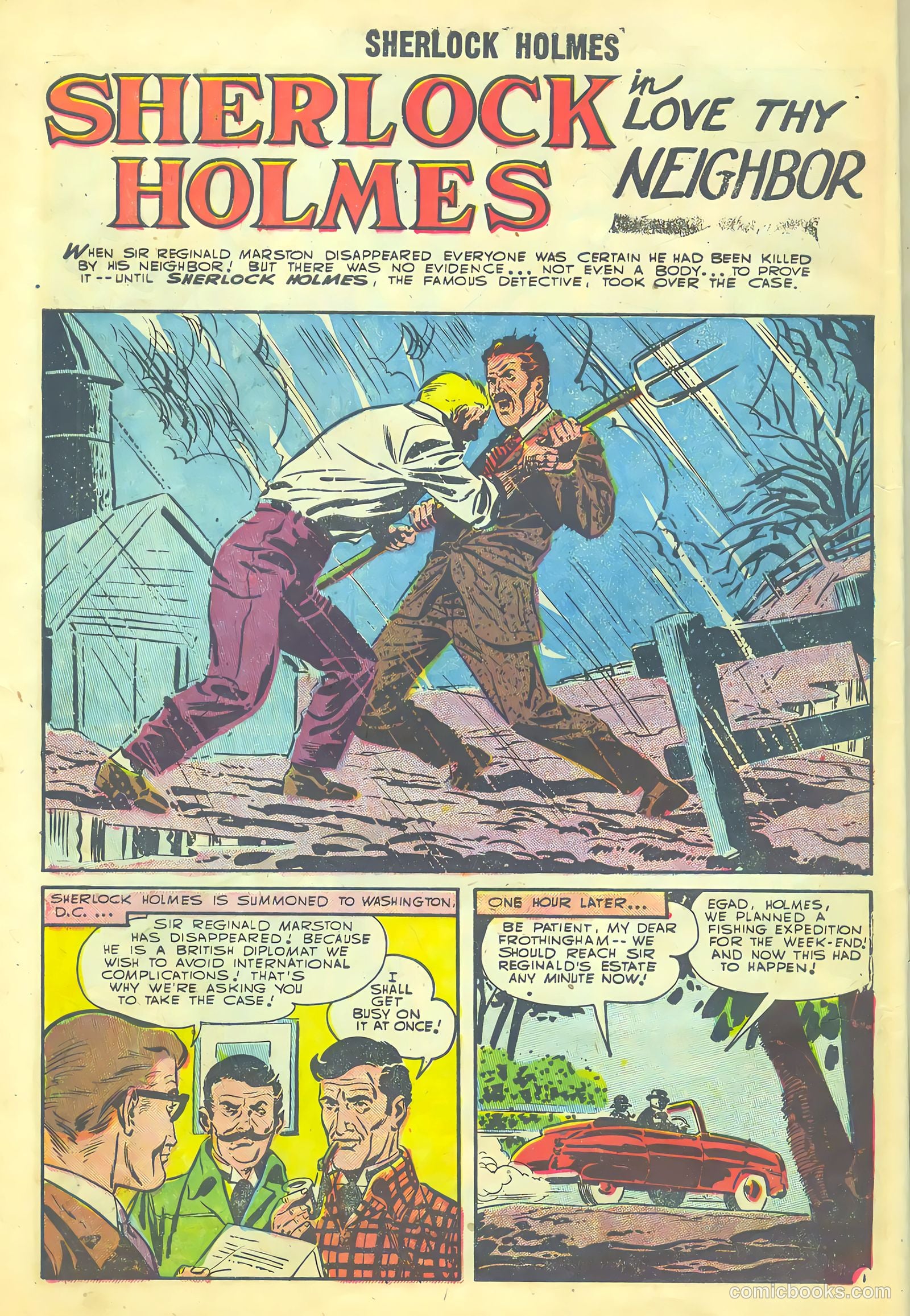 Sherlock Holmes #1 — page 10 of 36