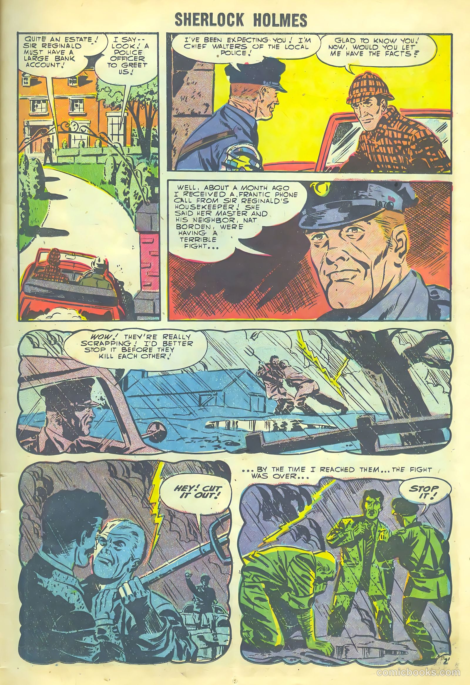 Sherlock Holmes #1 — page 11 of 36