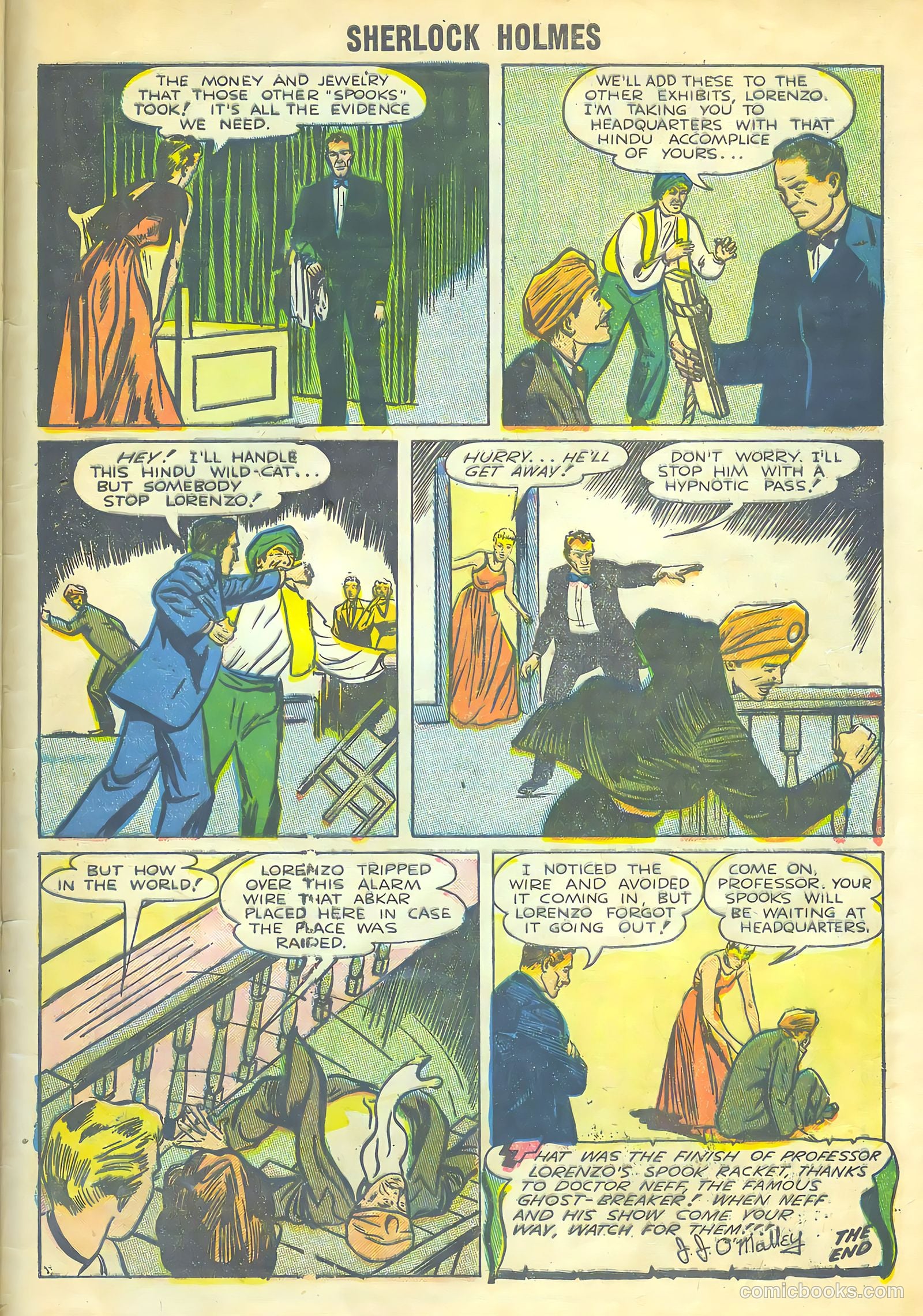 Sherlock Holmes #1 — page 33 of 36
