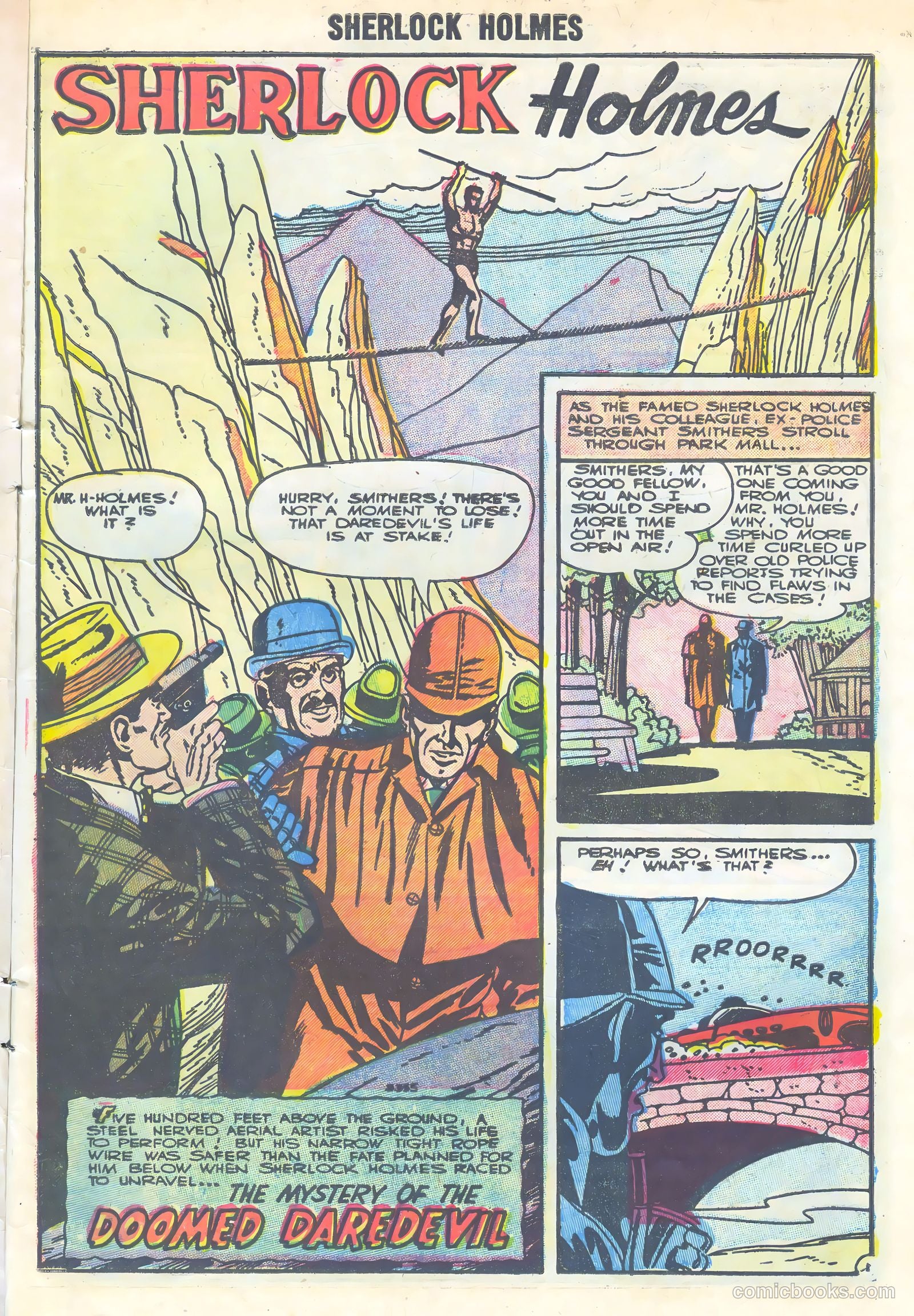 Sherlock Holmes #2 — page 3 of 36