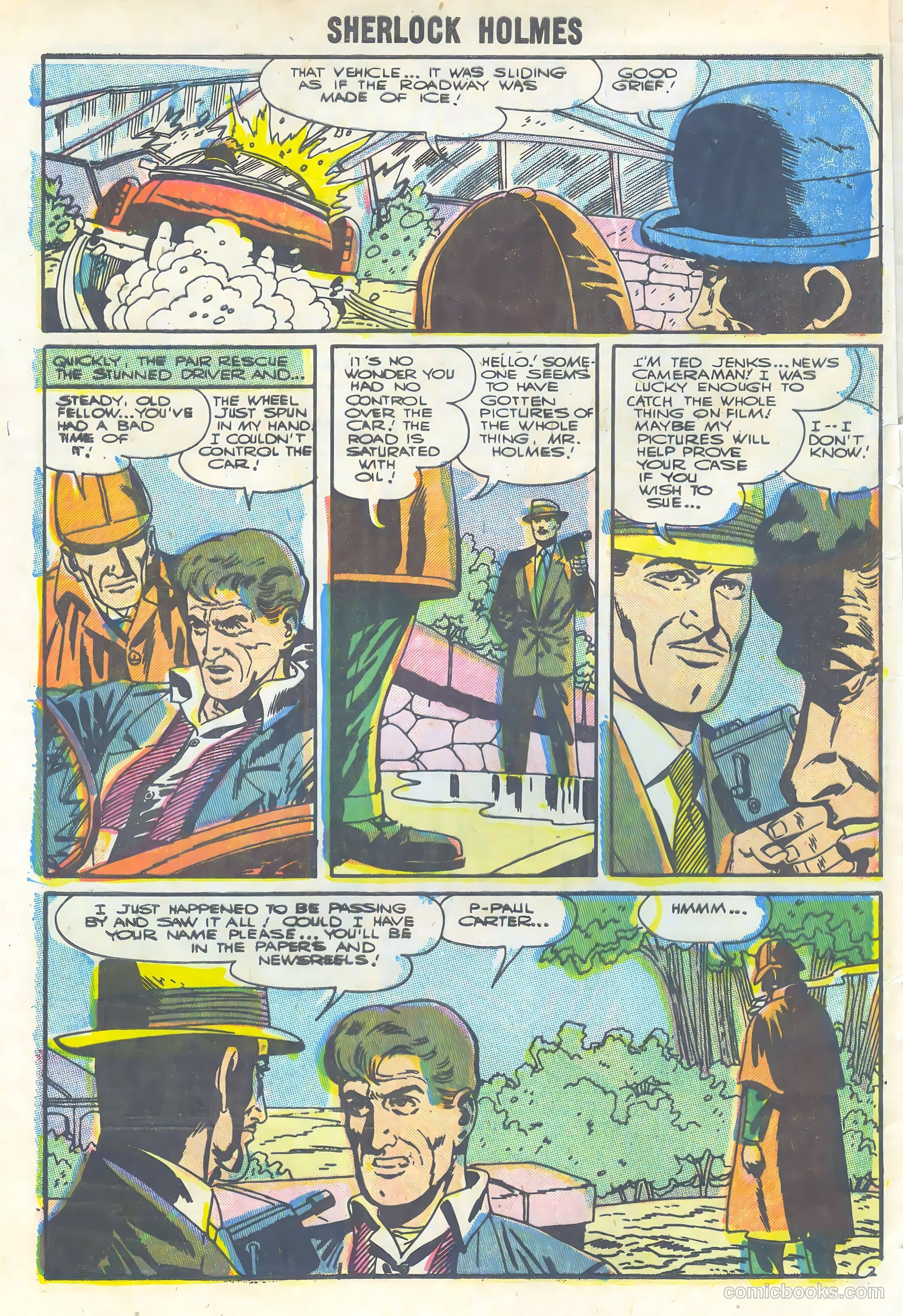 Sherlock Holmes #2 — page 4 of 36
