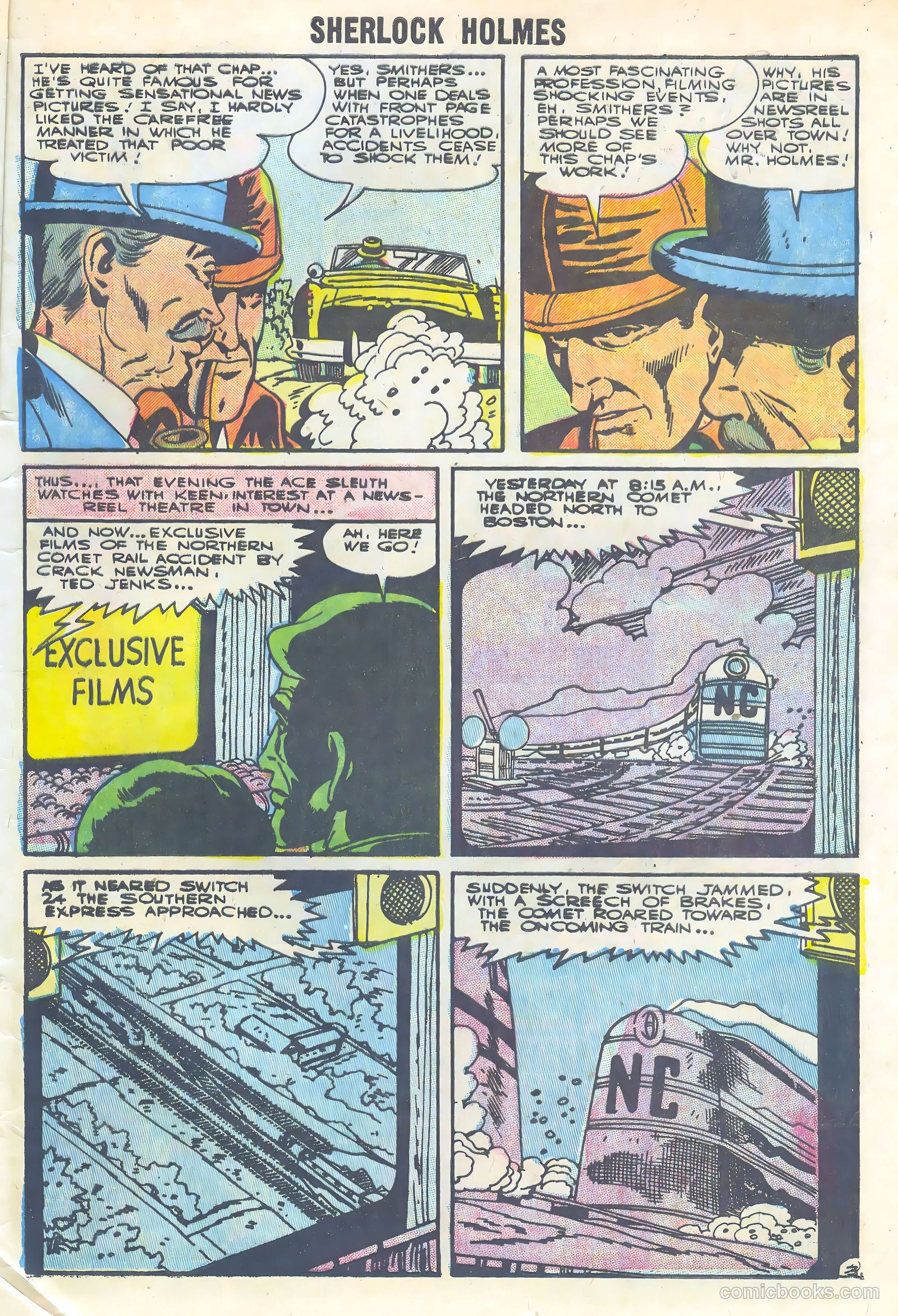 Sherlock Holmes #2 — page 5 of 36