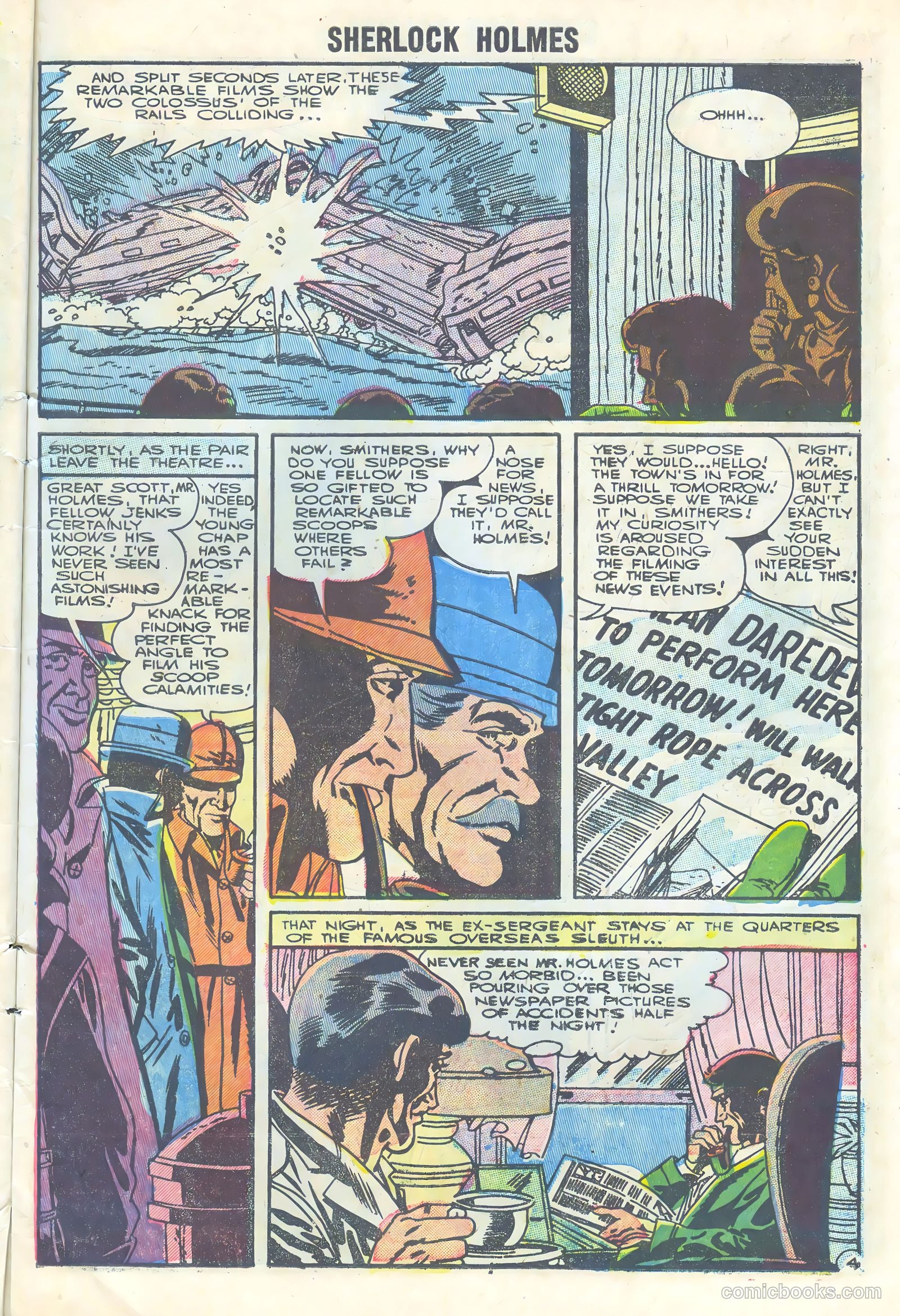 Sherlock Holmes #2 — page 7 of 36