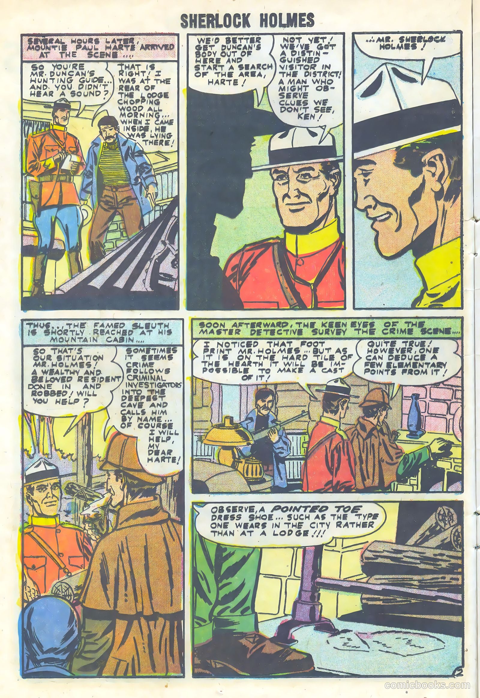 Sherlock Holmes #2 — page 12 of 36