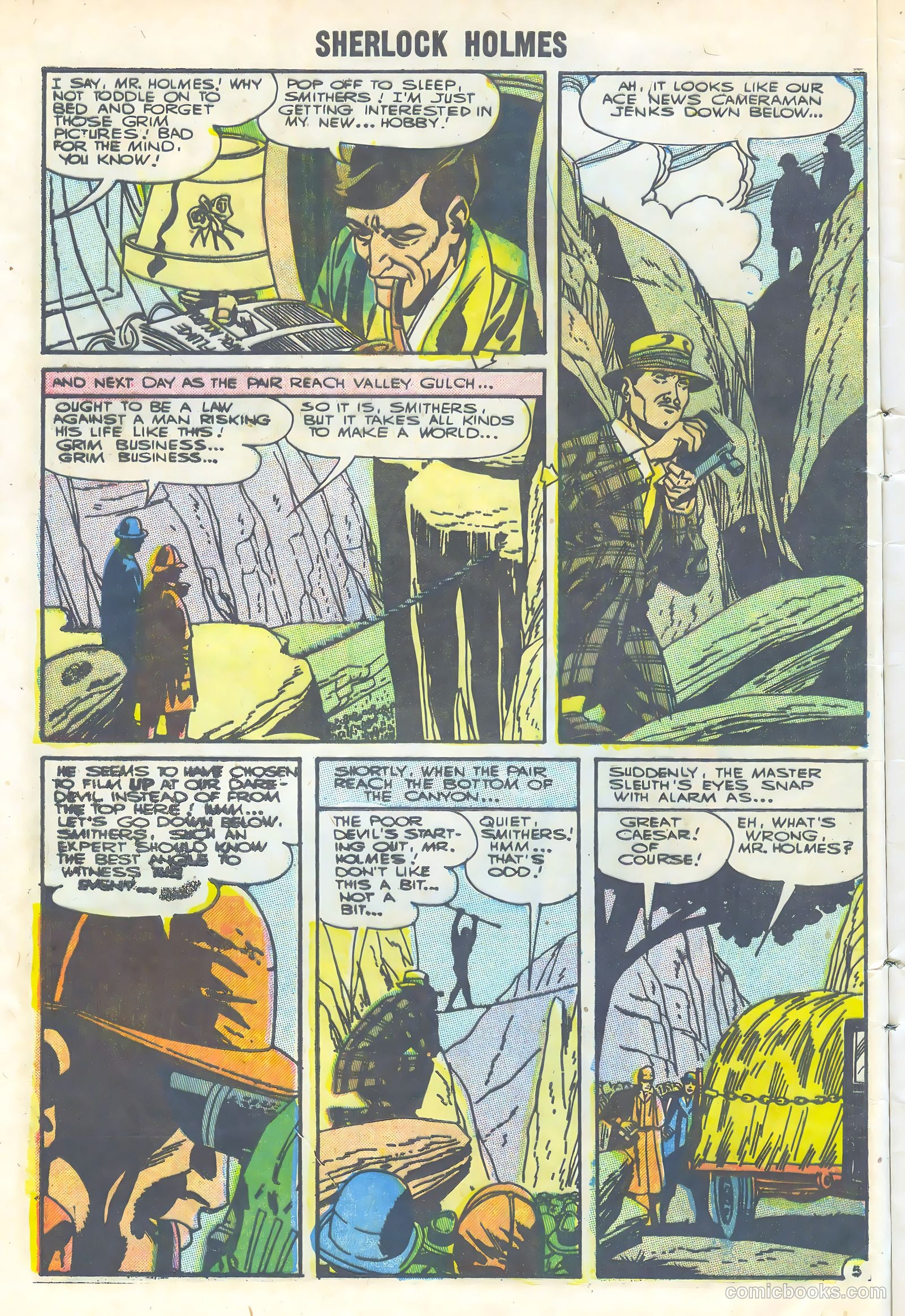 Sherlock Holmes #2 — page 8 of 36
