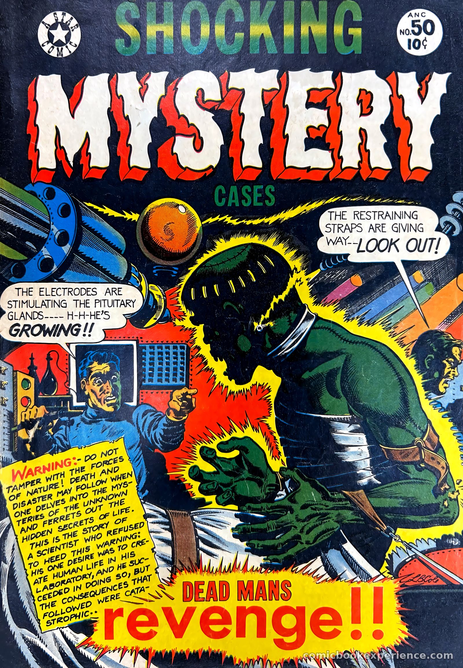 Shocking Mystery Cases #50 — page 1 of 36