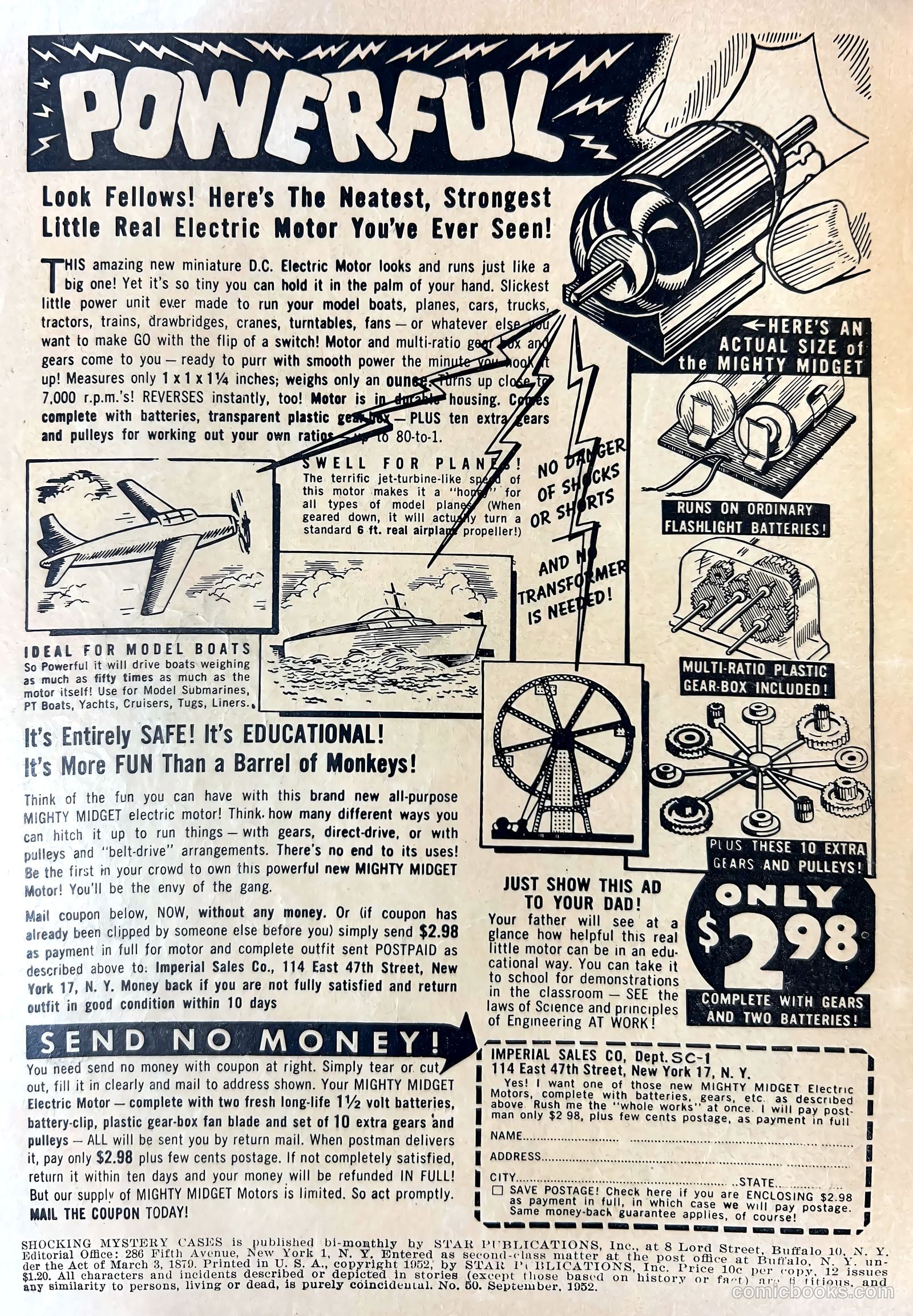 Shocking Mystery Cases #50 — page 2 of 36