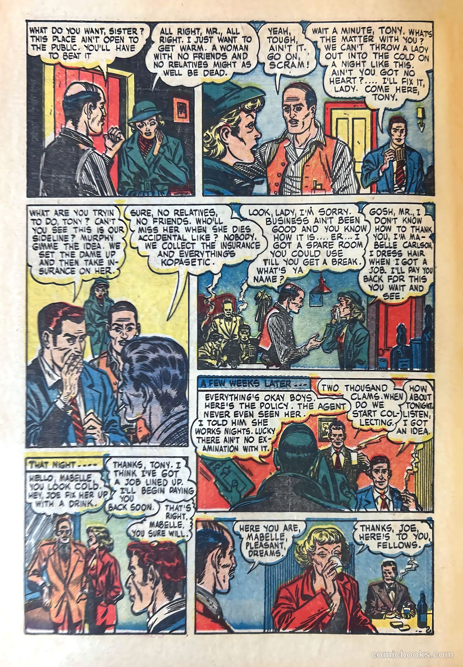 Shocking Mystery Cases #50 — page 4 of 36
