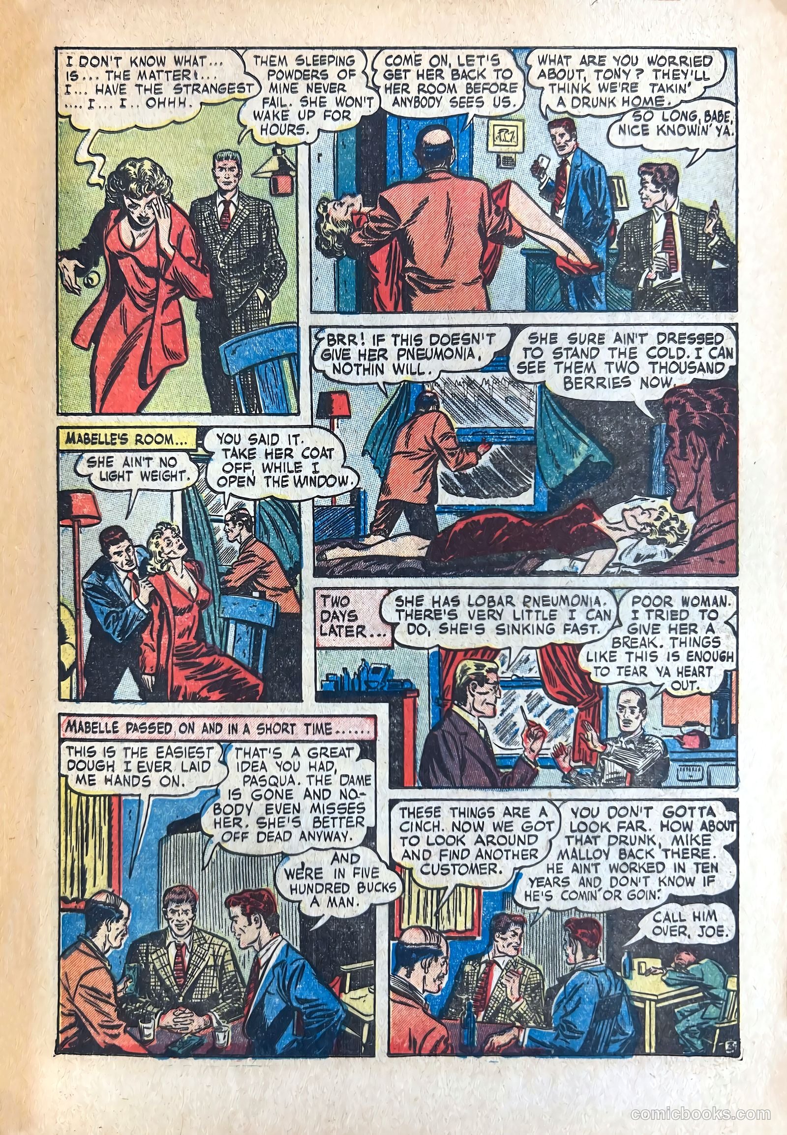 Shocking Mystery Cases #50 — page 5 of 36
