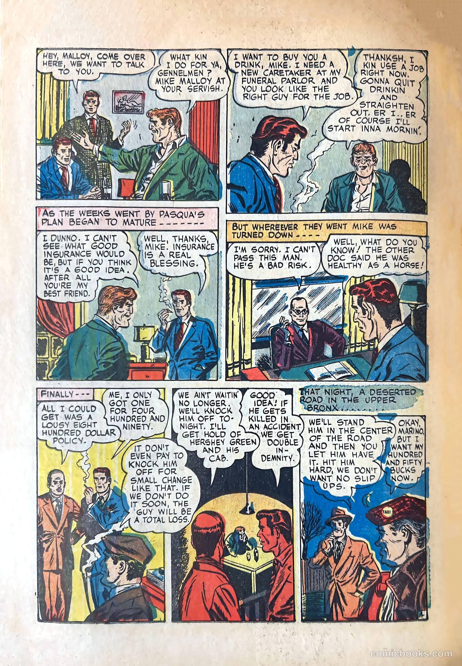 Shocking Mystery Cases #50 — page 6 of 36