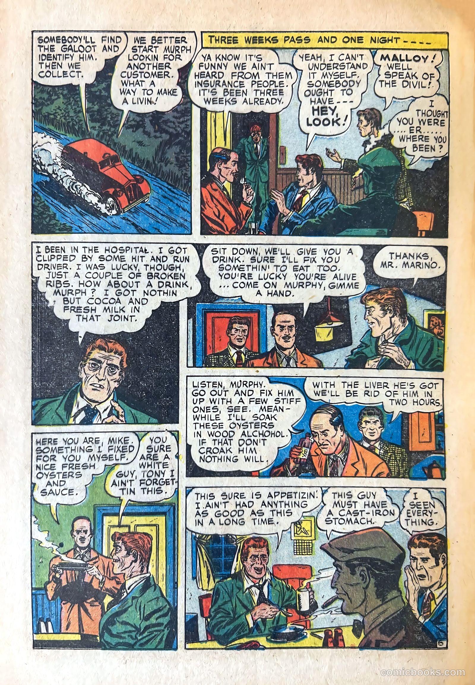 Shocking Mystery Cases #50 — page 8 of 36