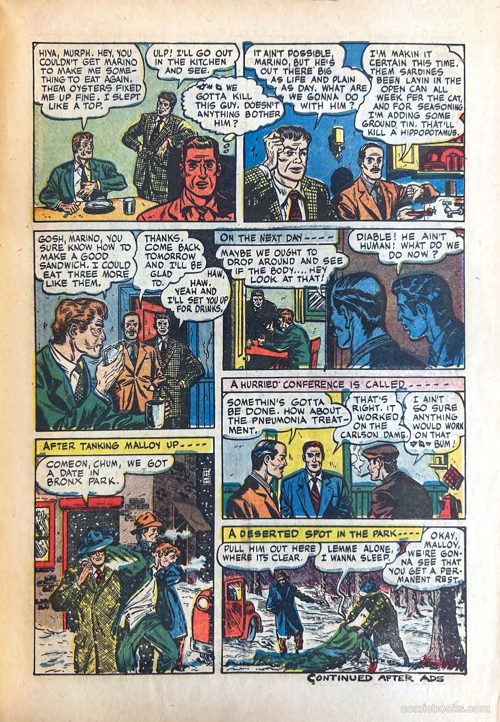 Shocking Mystery Cases #50 — page 9 of 36