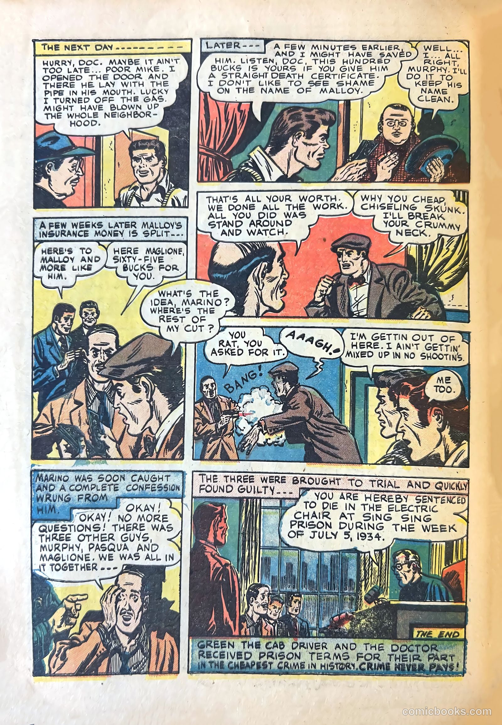 Shocking Mystery Cases #50 — page 14 of 36