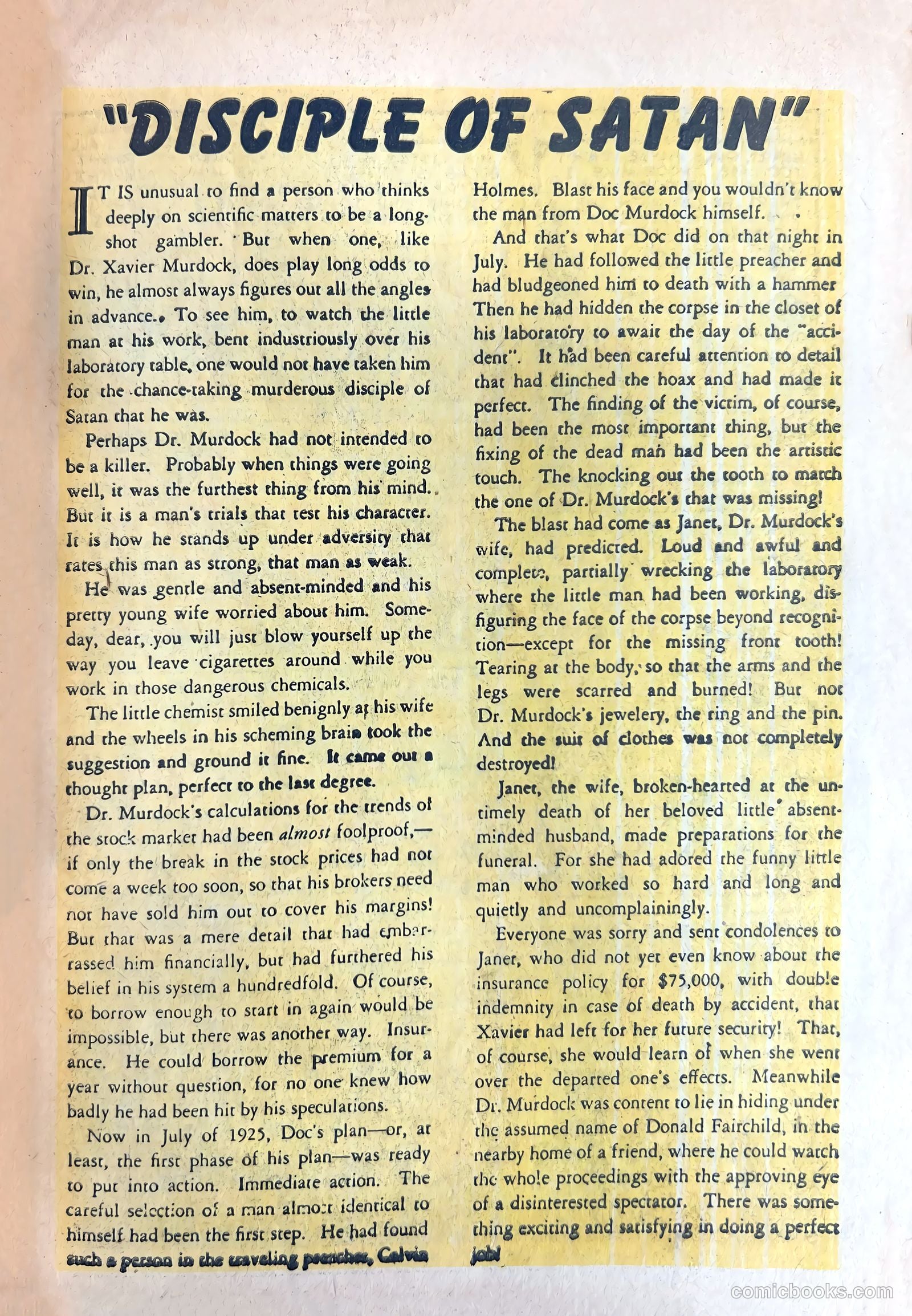 Shocking Mystery Cases #50 — page 15 of 36