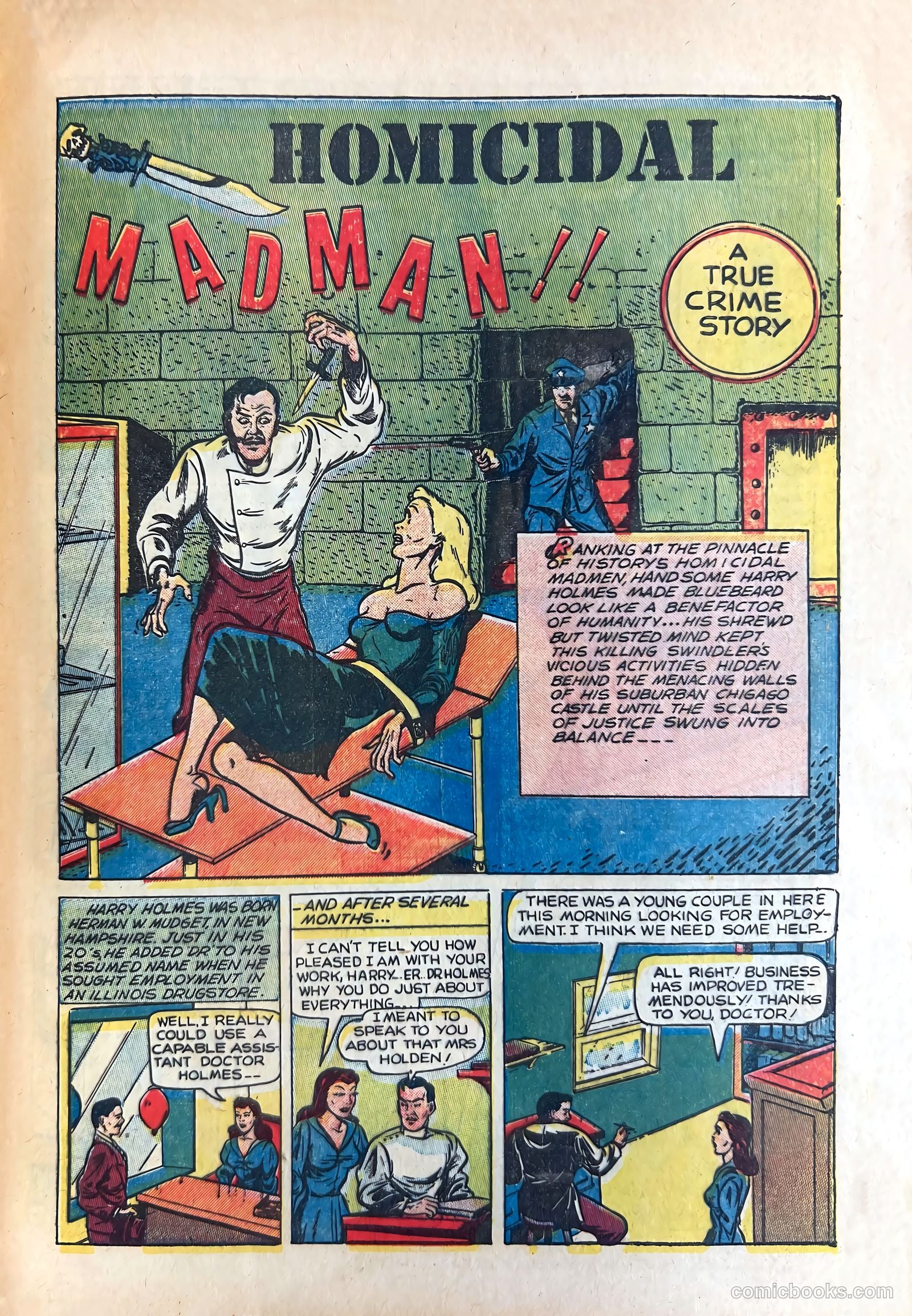 Shocking Mystery Cases #50 — page 17 of 36