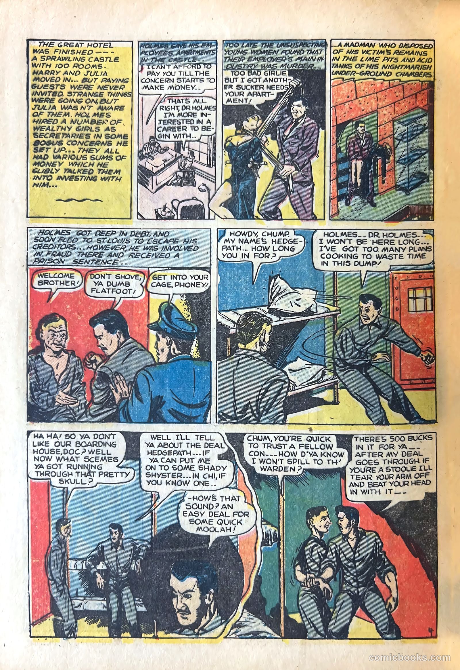 Shocking Mystery Cases #50 — page 20 of 36