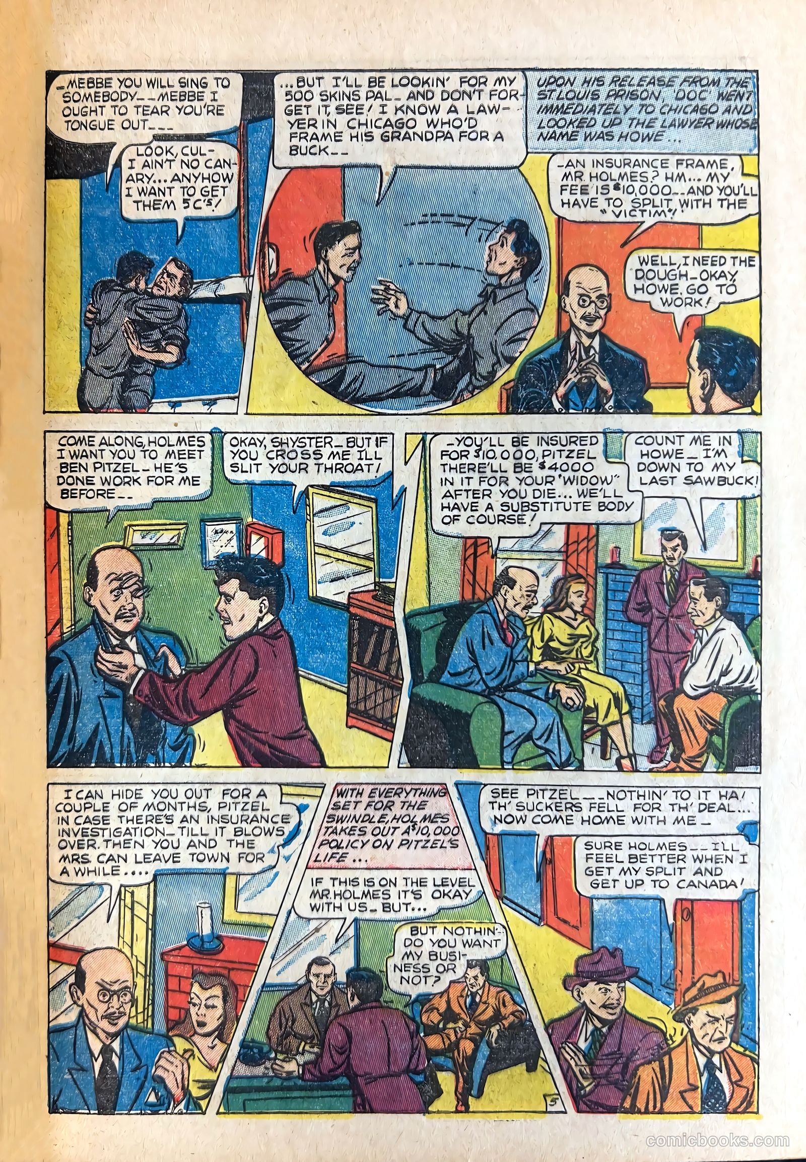 Shocking Mystery Cases #50 — page 21 of 36