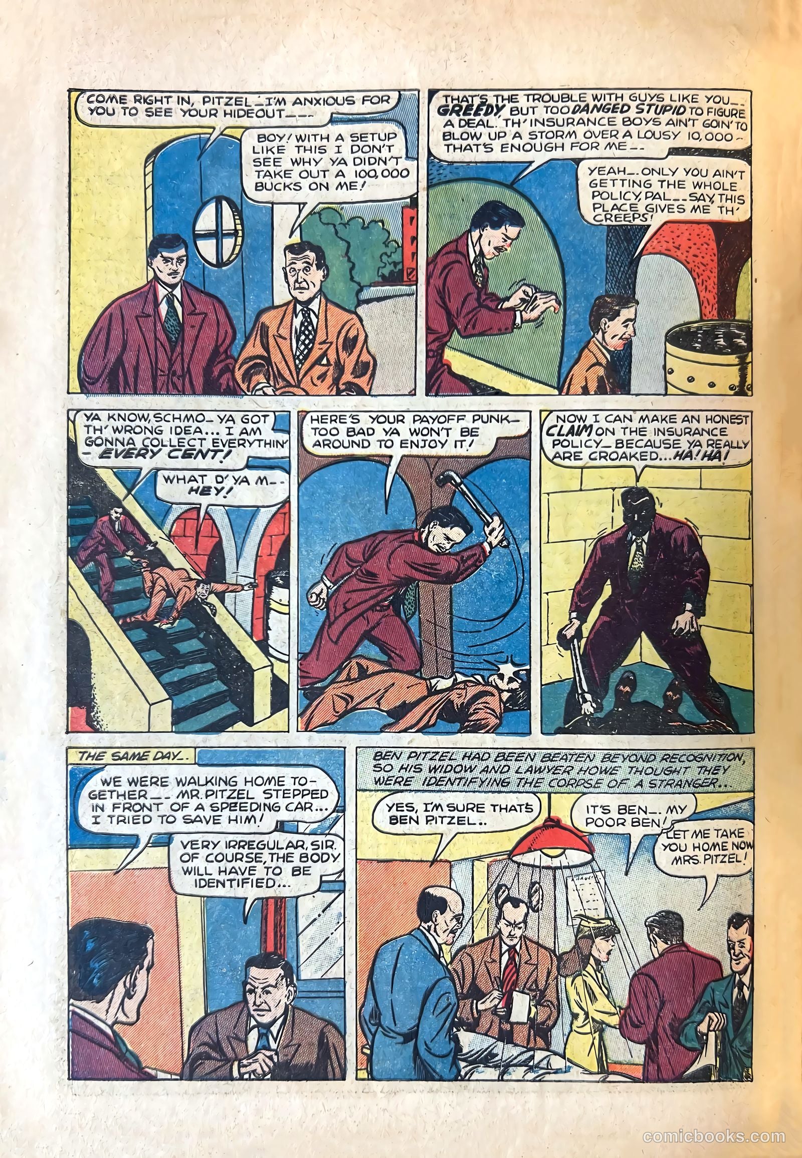 Shocking Mystery Cases #50 — page 22 of 36