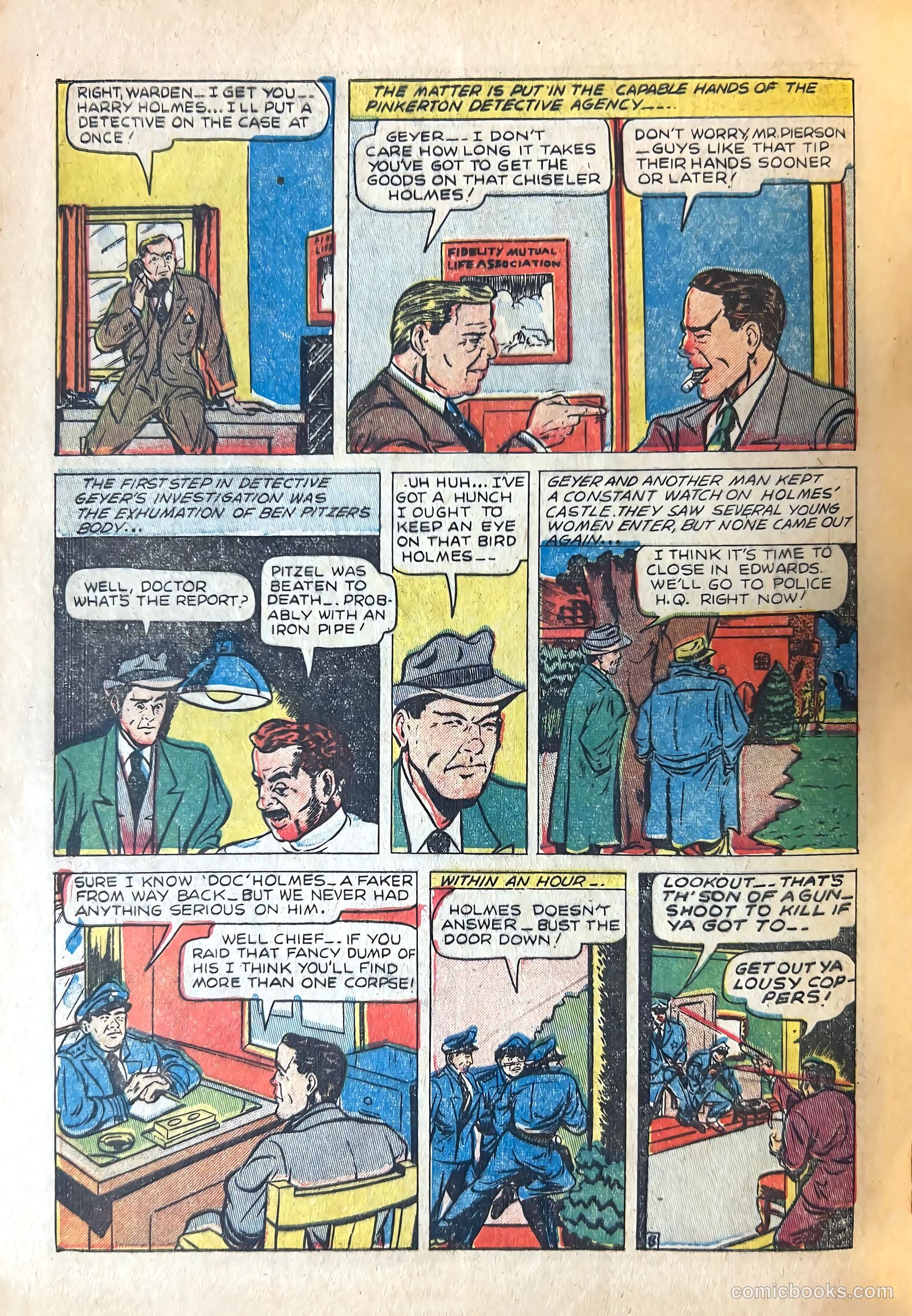 Shocking Mystery Cases #50 — page 24 of 36