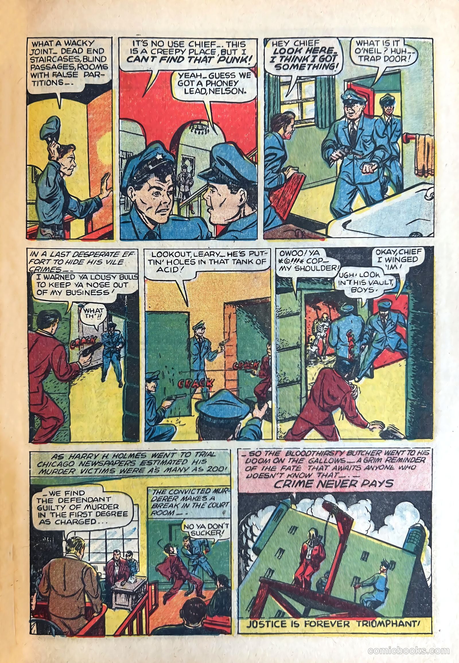 Shocking Mystery Cases #50 — page 25 of 36