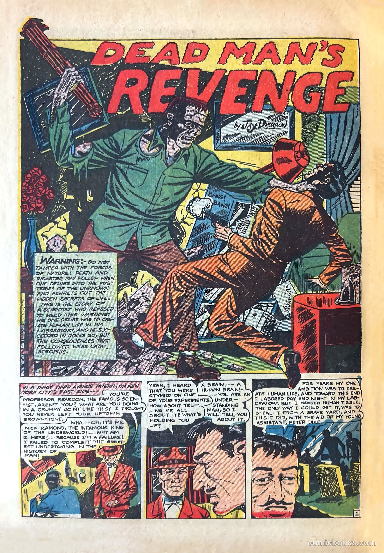Shocking Mystery Cases #50 — page 28 of 36