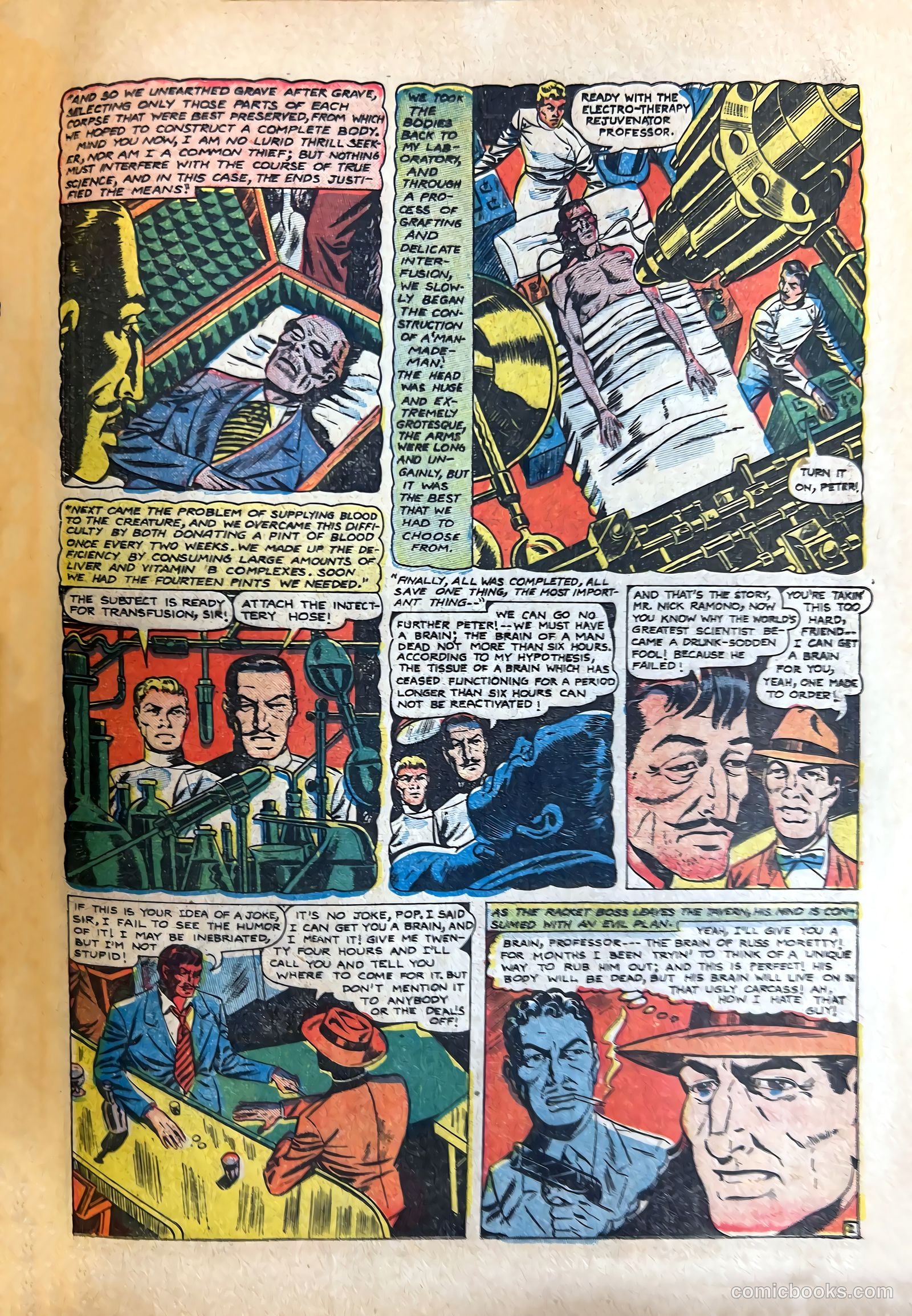Shocking Mystery Cases #50 — page 29 of 36