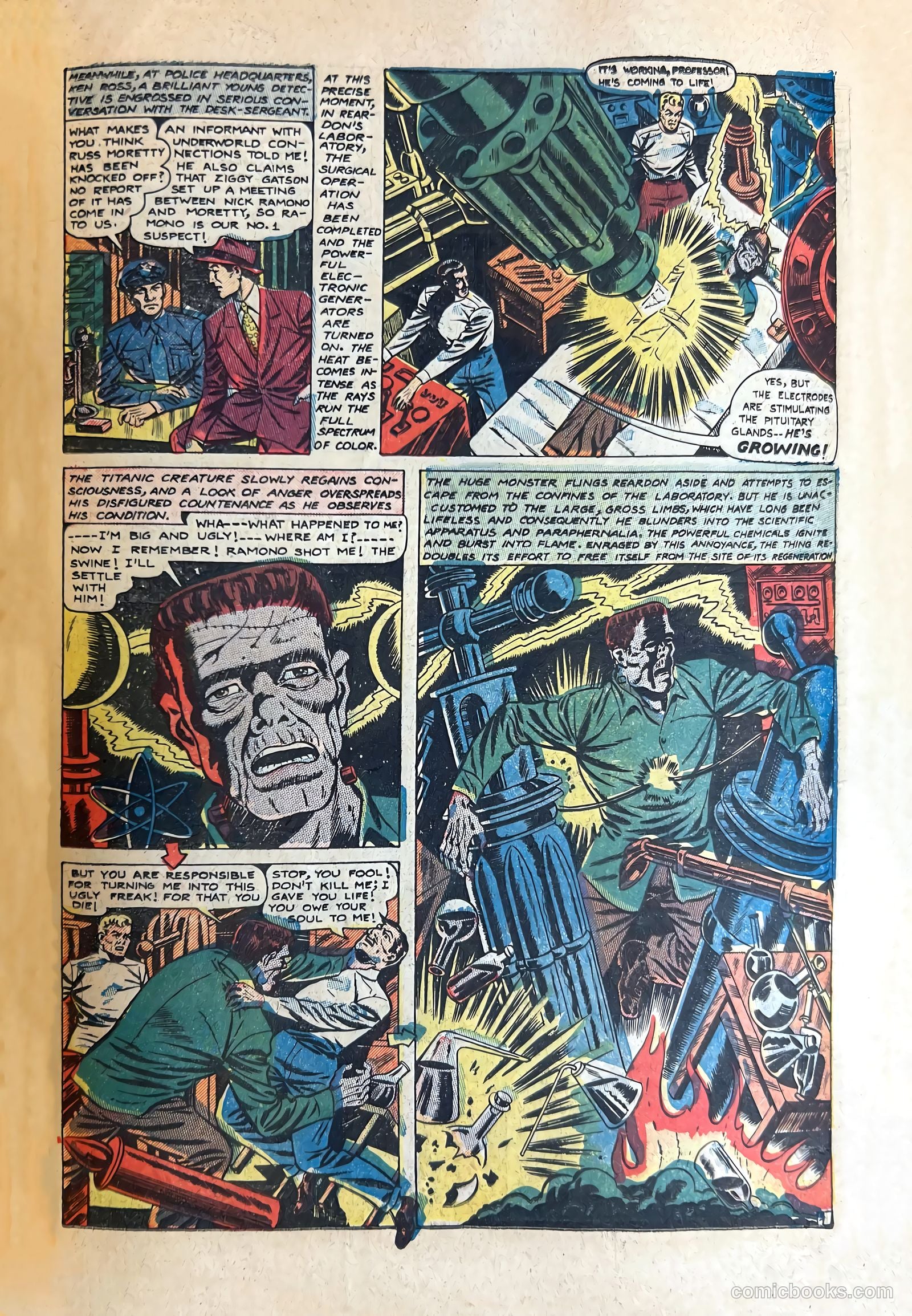Shocking Mystery Cases #50 — page 31 of 36