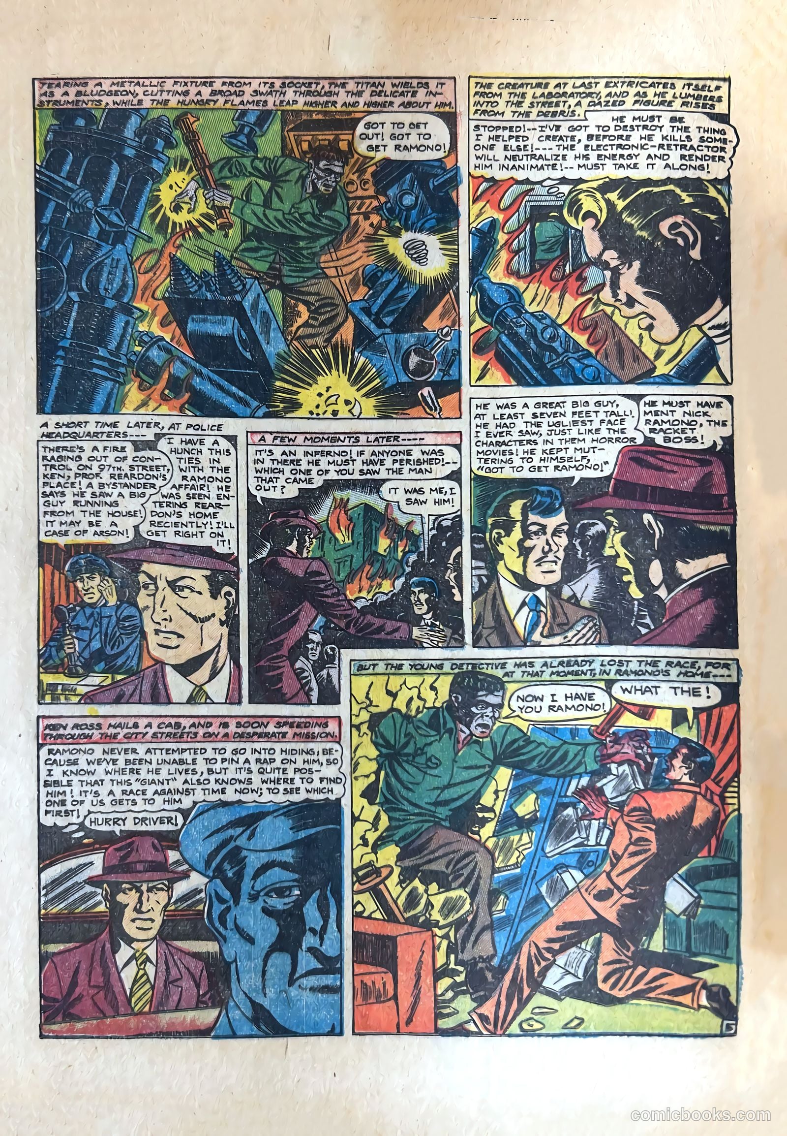 Shocking Mystery Cases #50 — page 32 of 36
