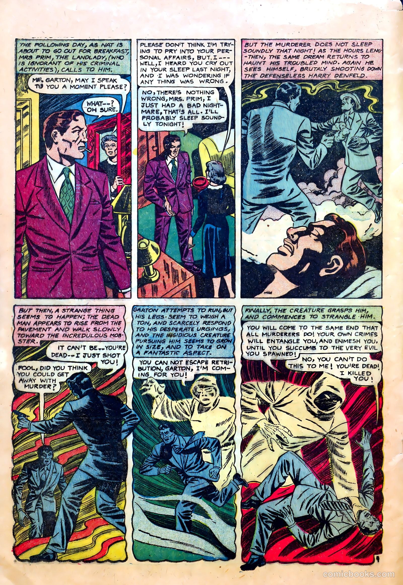 Shocking Mystery Cases #51 — page 6 of 36