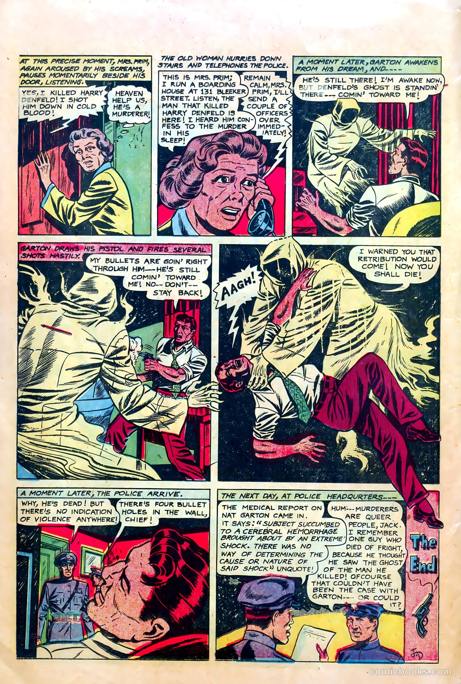 Shocking Mystery Cases #51 — page 8 of 36