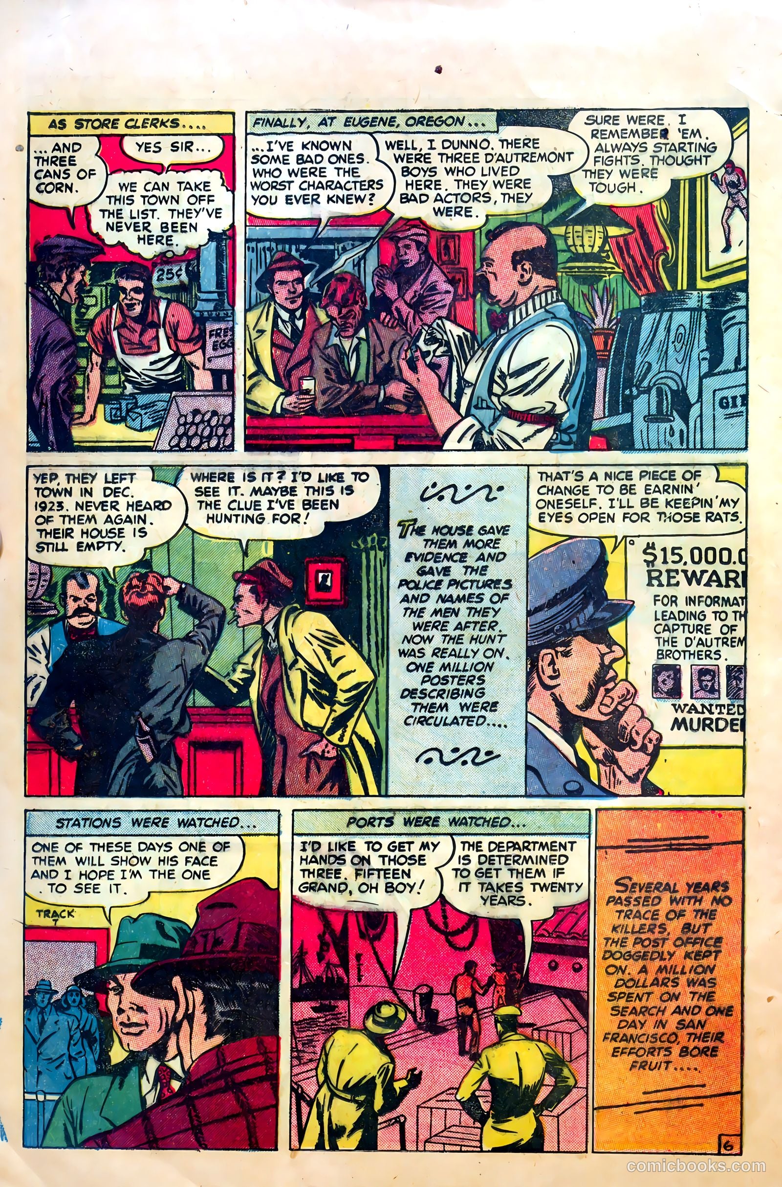 Shocking Mystery Cases #51 — page 30 of 36
