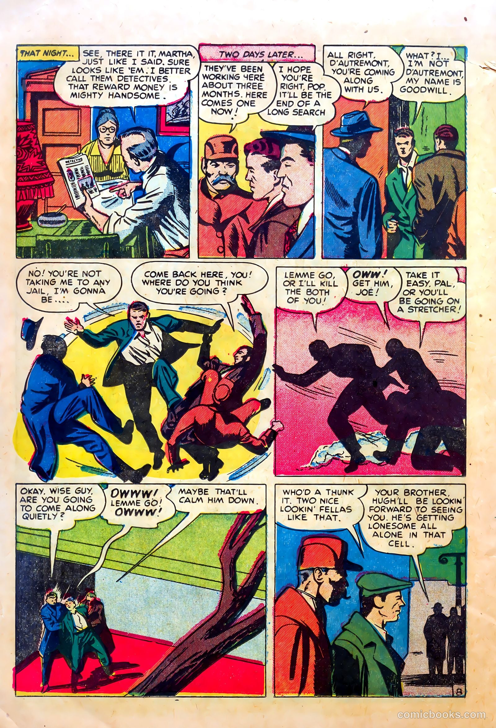 Shocking Mystery Cases #51 — page 32 of 36