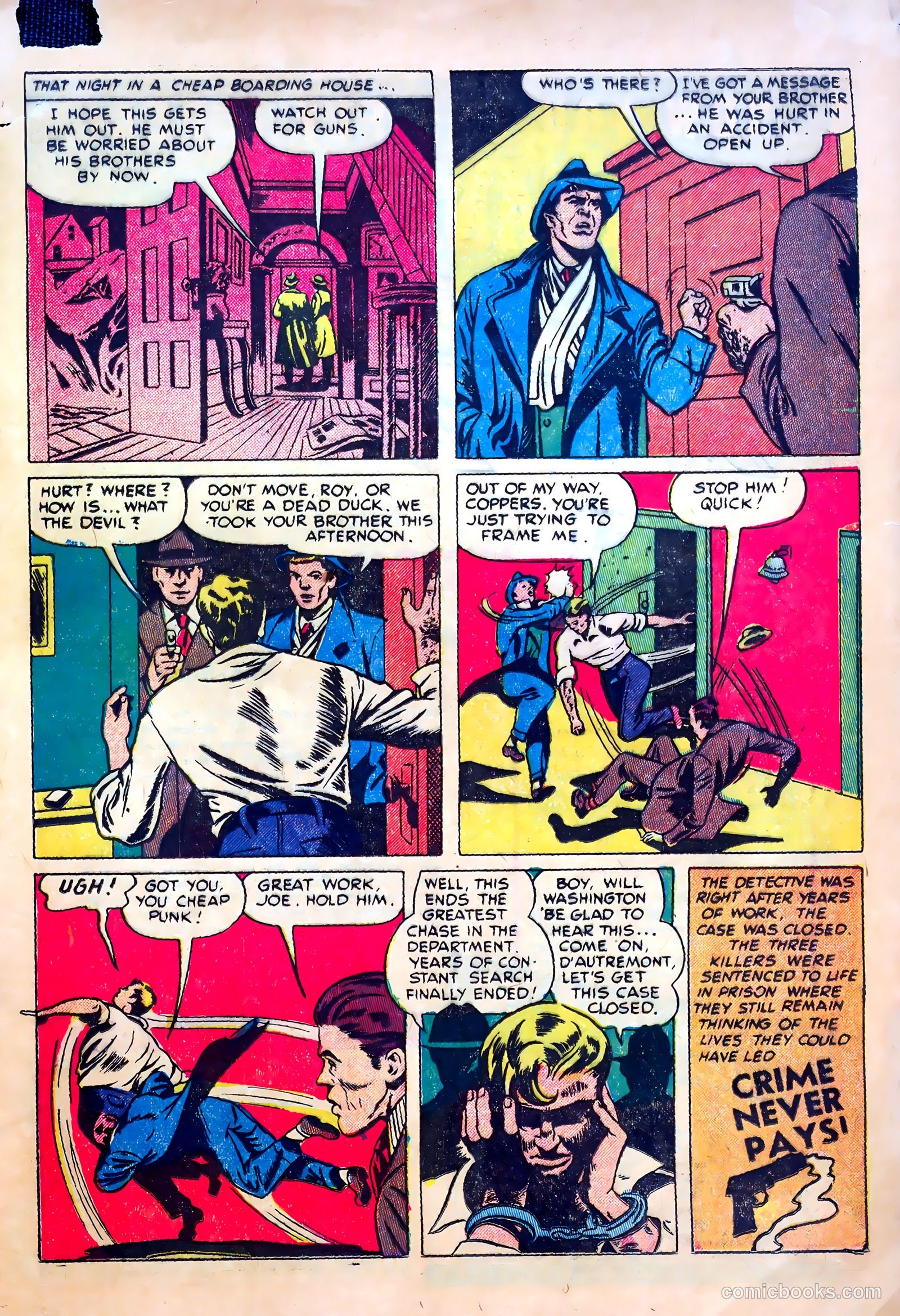 Shocking Mystery Cases #51 — page 33 of 36