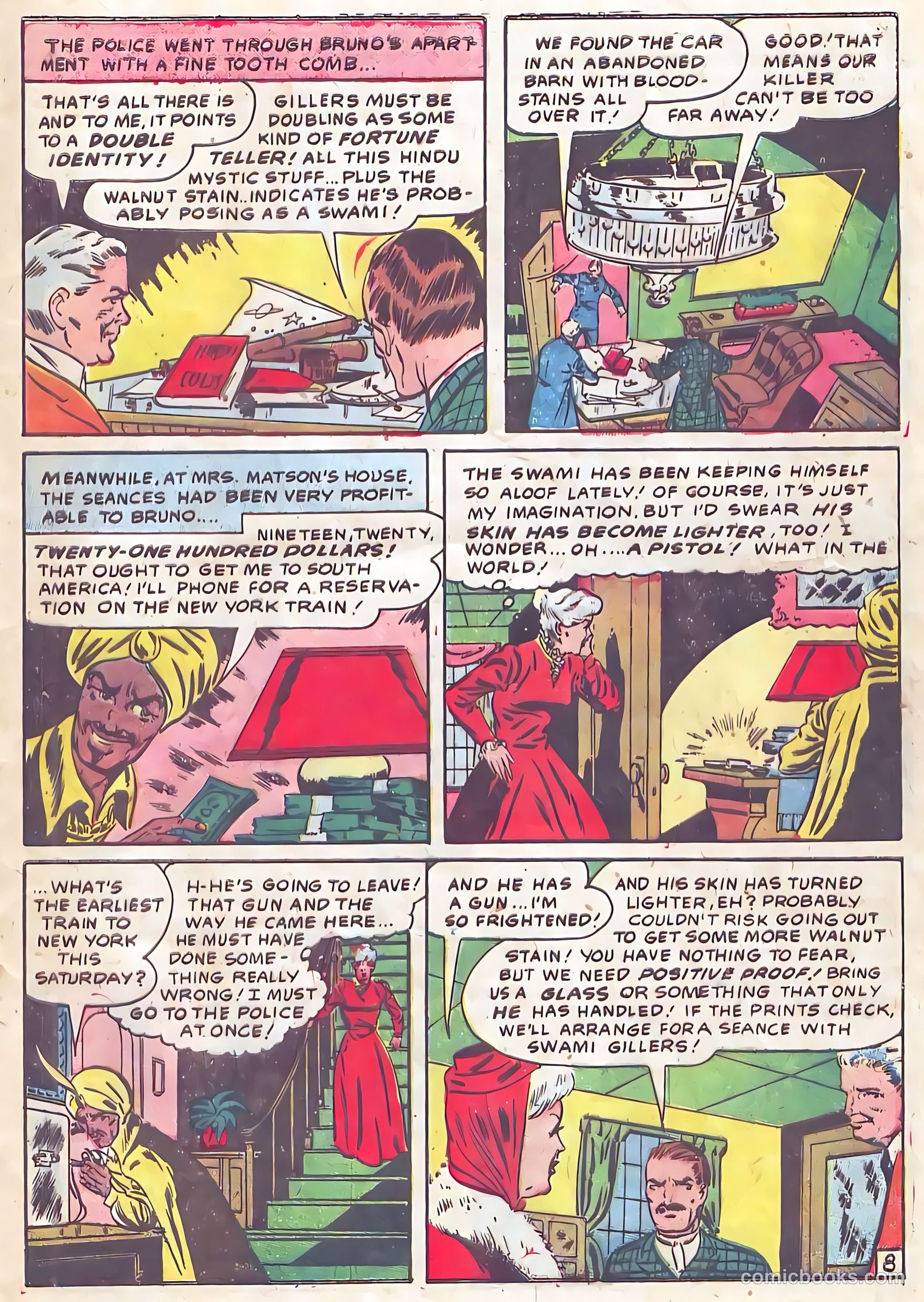 Shocking Mystery Cases #52 — page 21 of 36