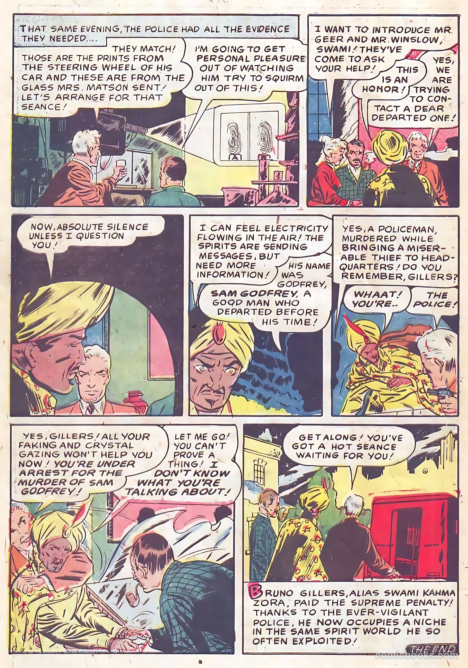 Shocking Mystery Cases #52 — page 22 of 36