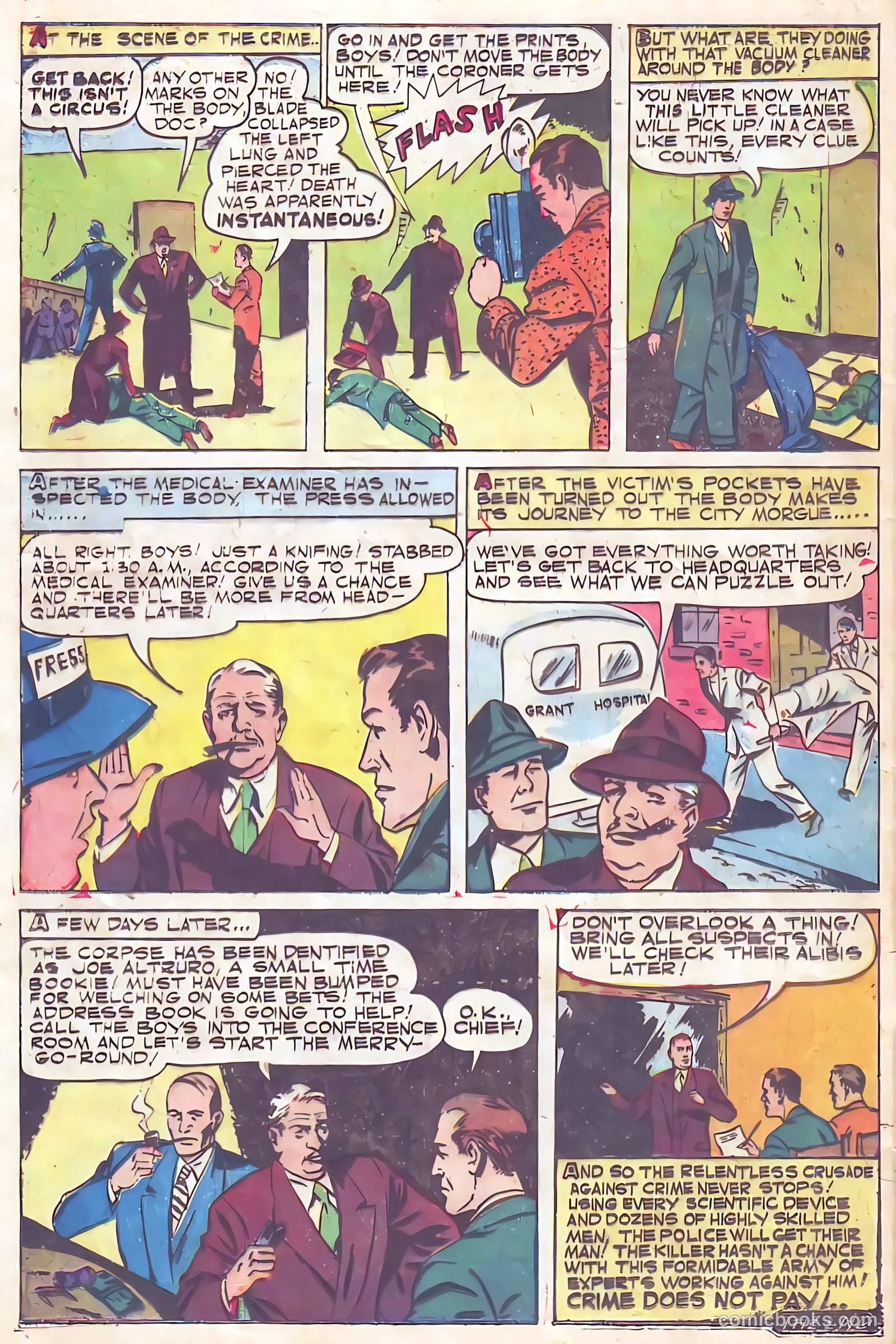 Shocking Mystery Cases #52 — page 32 of 36