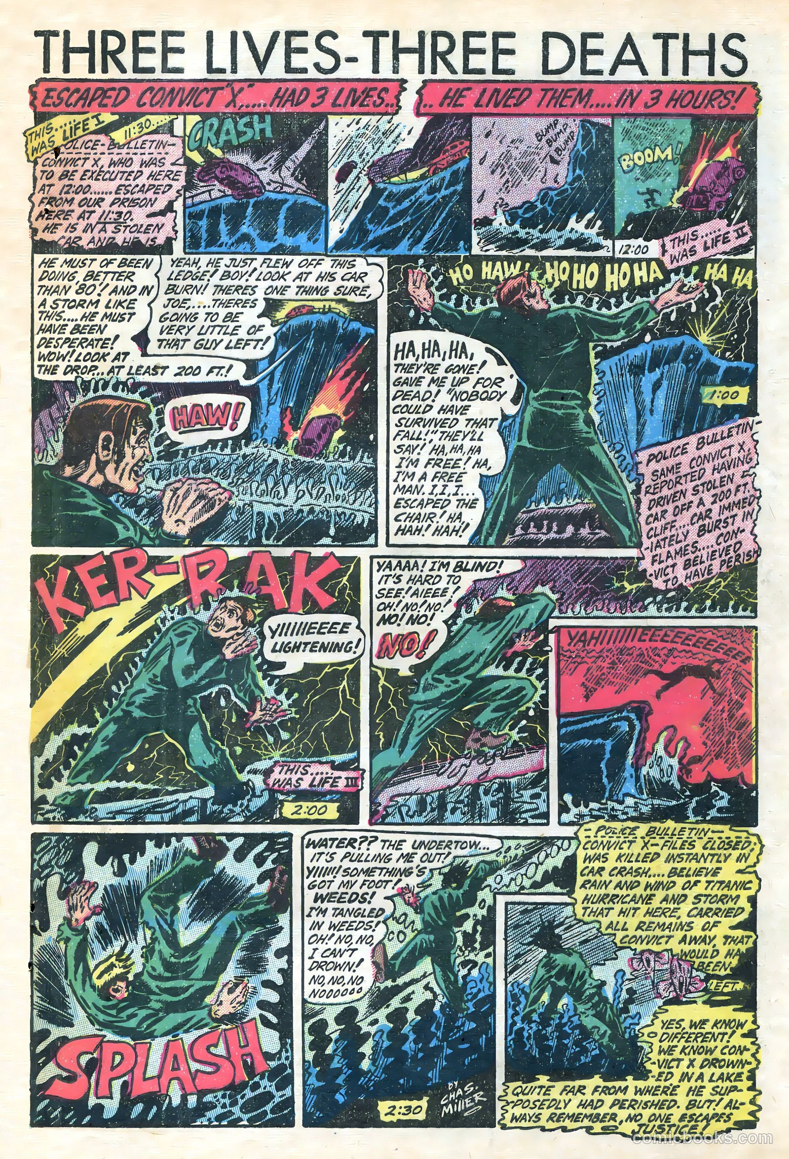 Shocking Mystery Cases #53 — page 32 of 37