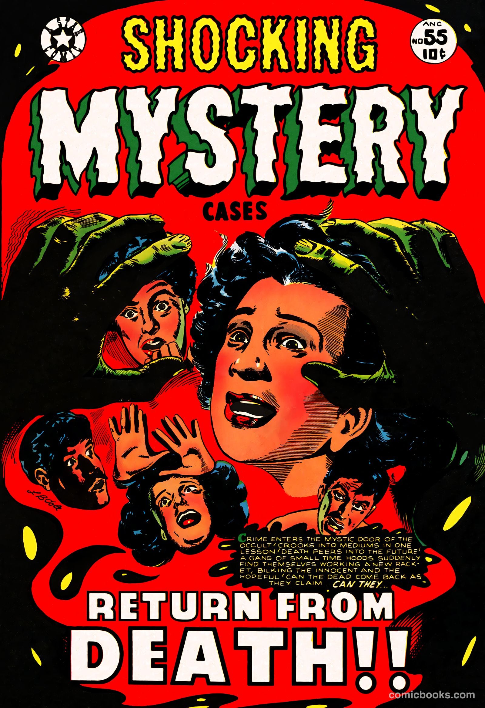 Shocking Mystery Cases #55 — page 1 of 36