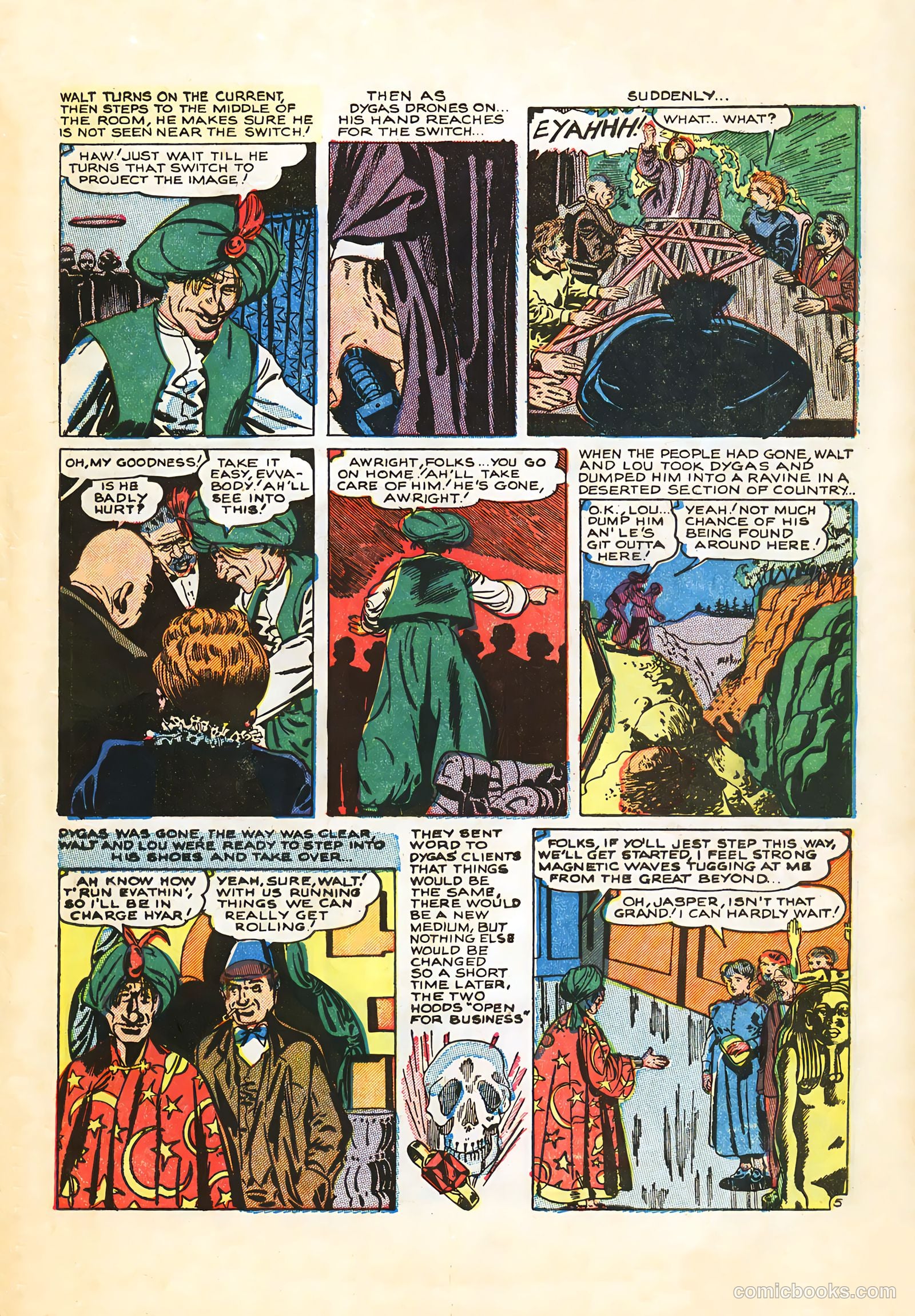 Shocking Mystery Cases #55 — page 7 of 36
